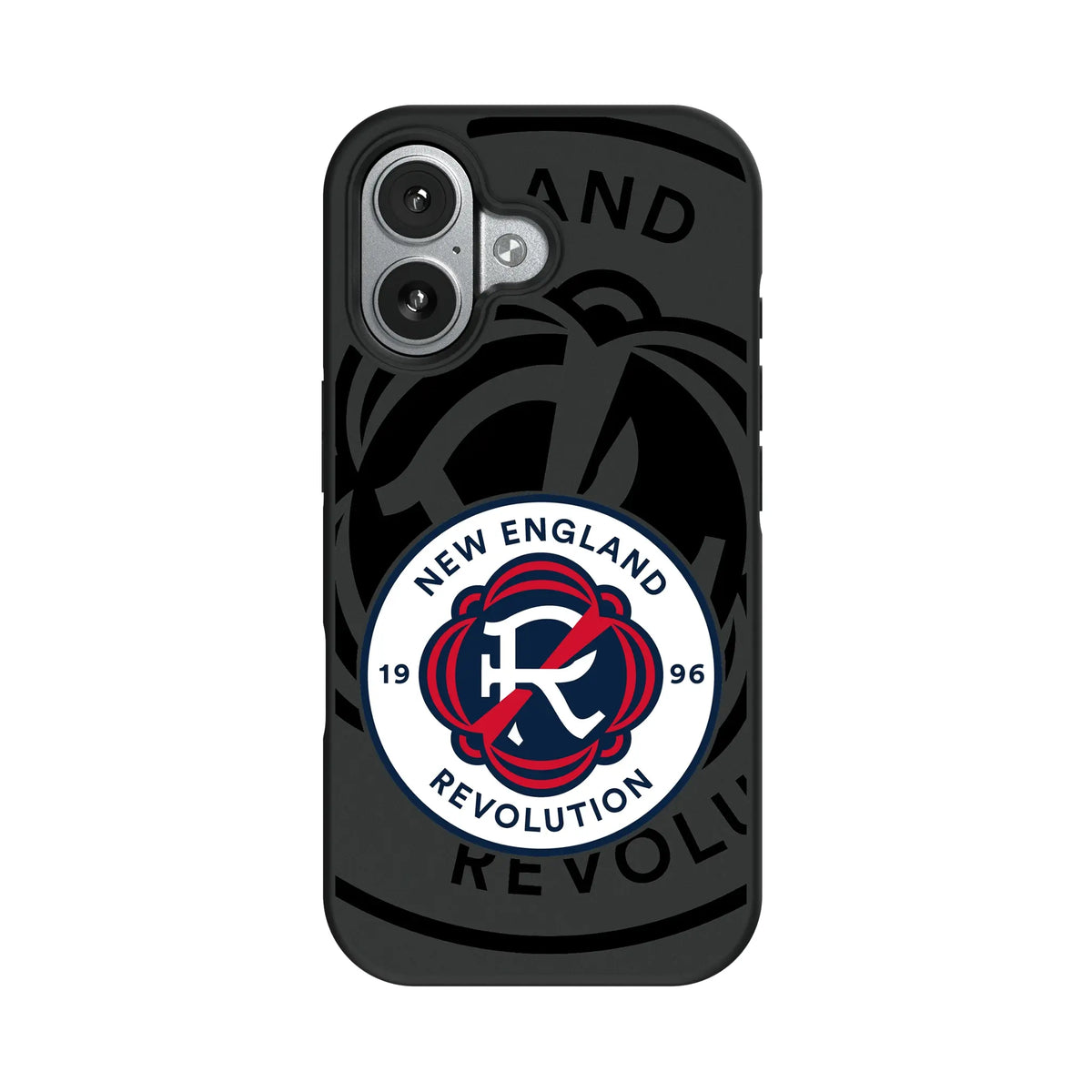 New England Revolution Monocolor Tilt iPhone Bump Phone Case for Apple iPhone#Device_iPhone 17