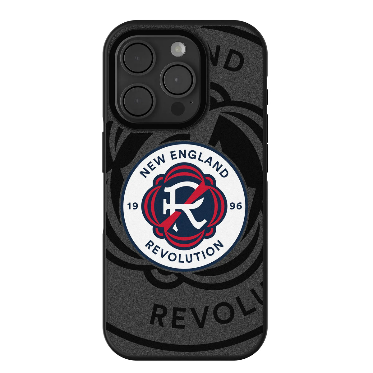 New England Revolution Monocolor Tilt iPhone Bump Phone Case for Apple iPhone