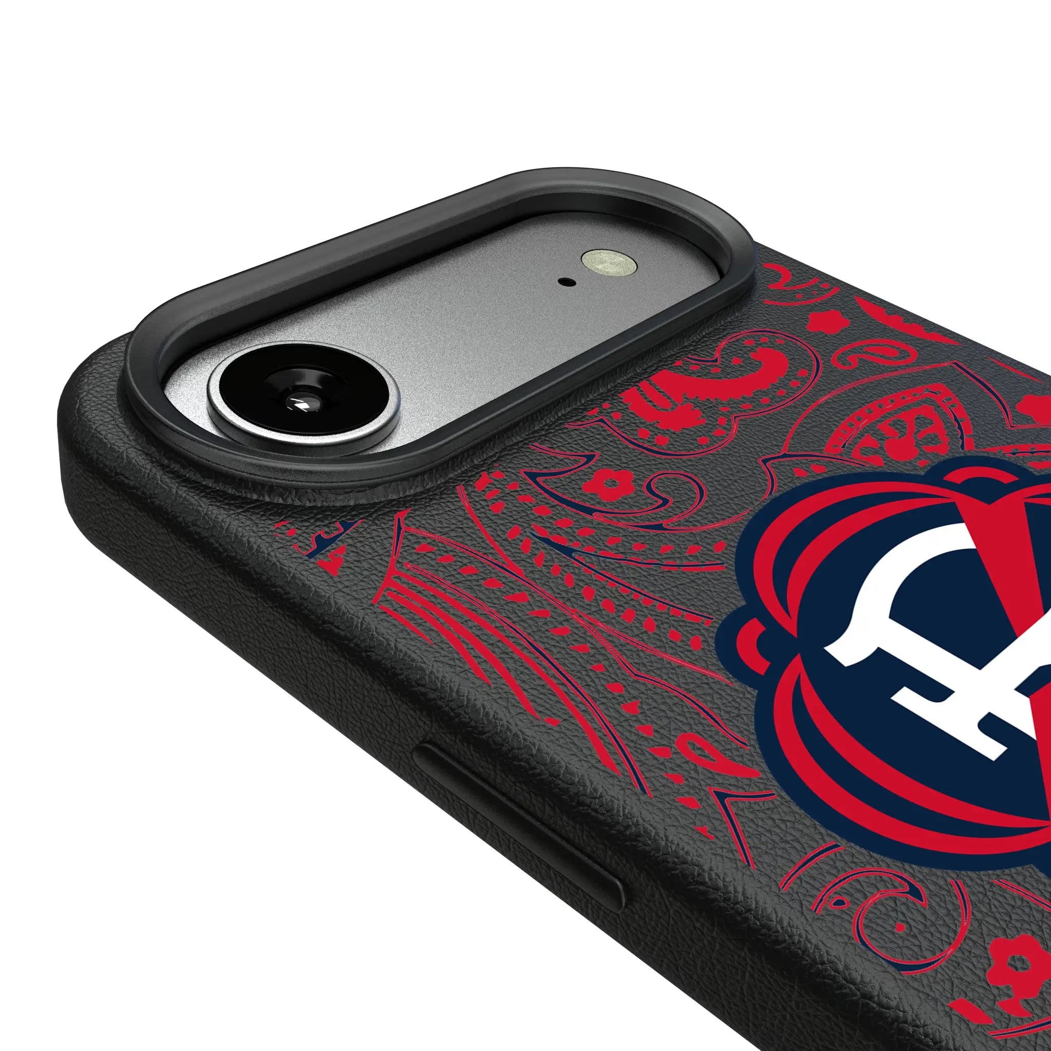 New England Revolution Paisley iPhone MagSafe Compatible Phone Case for Apple iPhone - Detail#Device_iPhone Air
