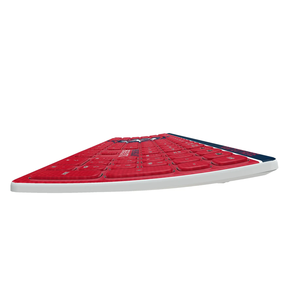 New England Revolution Personalized Endzone Solid KKB605 Curved Wireless Keyboard
