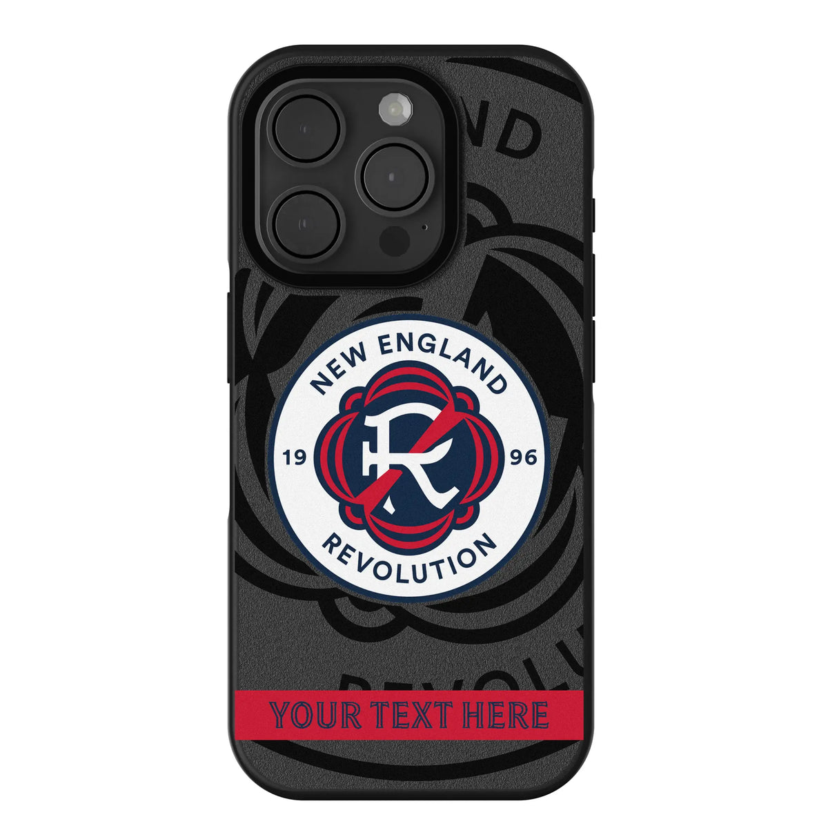 New England Revolution Personalized Tilt iPhone Bump Phone Case for Apple iPhone