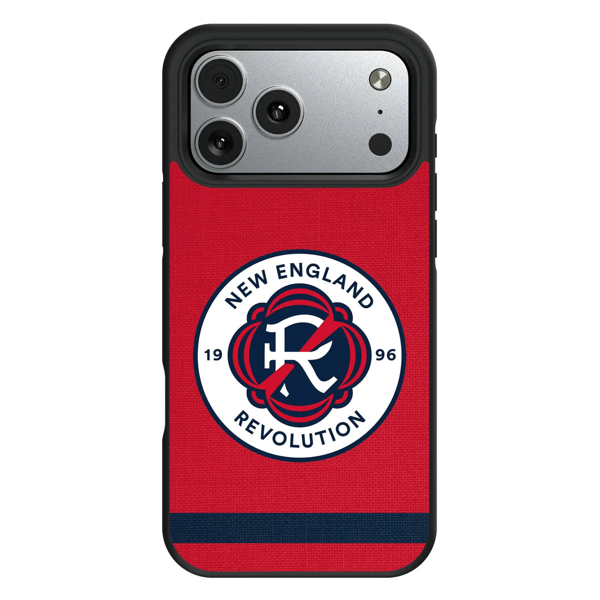 New England Revolution Stripe iPhone Bump Phone Case for Apple iPhone#Device_iPhone 17 Pro Max