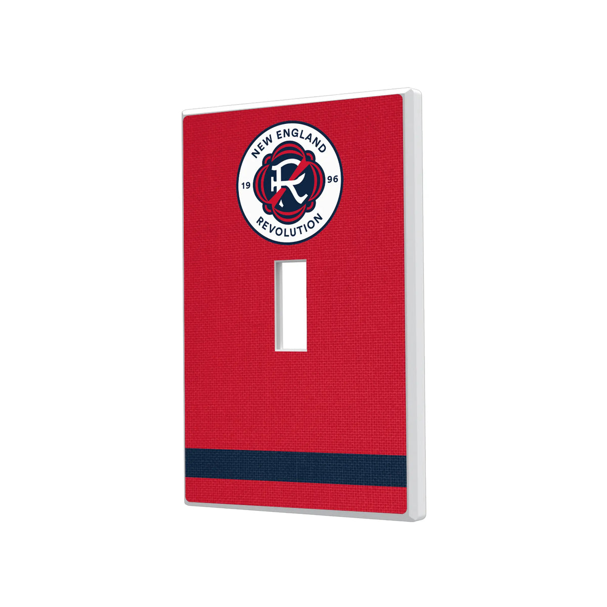 New England Revolution Stripe Hidden-Screw Light Switch Plate#Style_Single Toggle