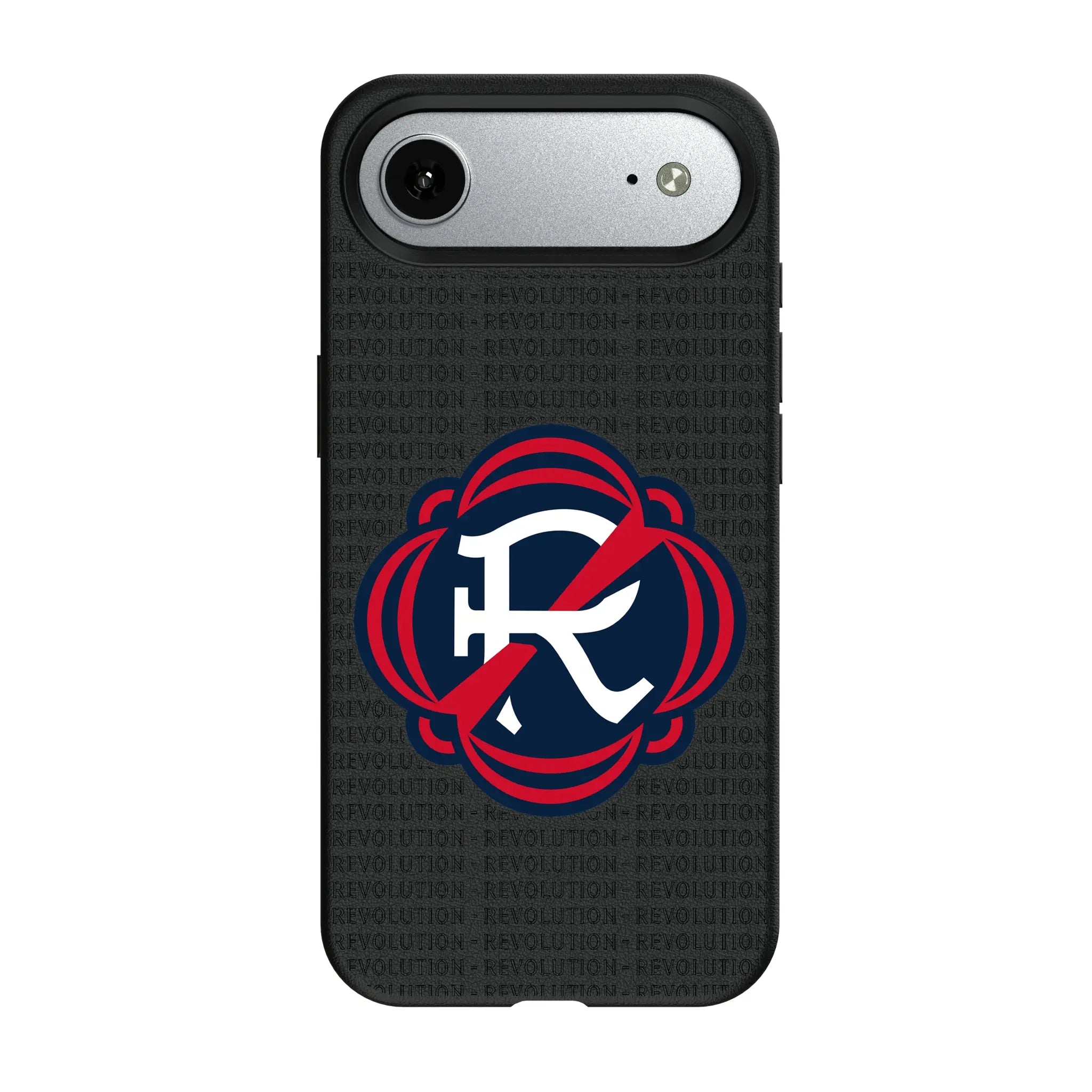 New England Revolution Text Backdrop iPhone MagSafe Compatible Phone Case for Apple iPhone#Device_iPhone Air