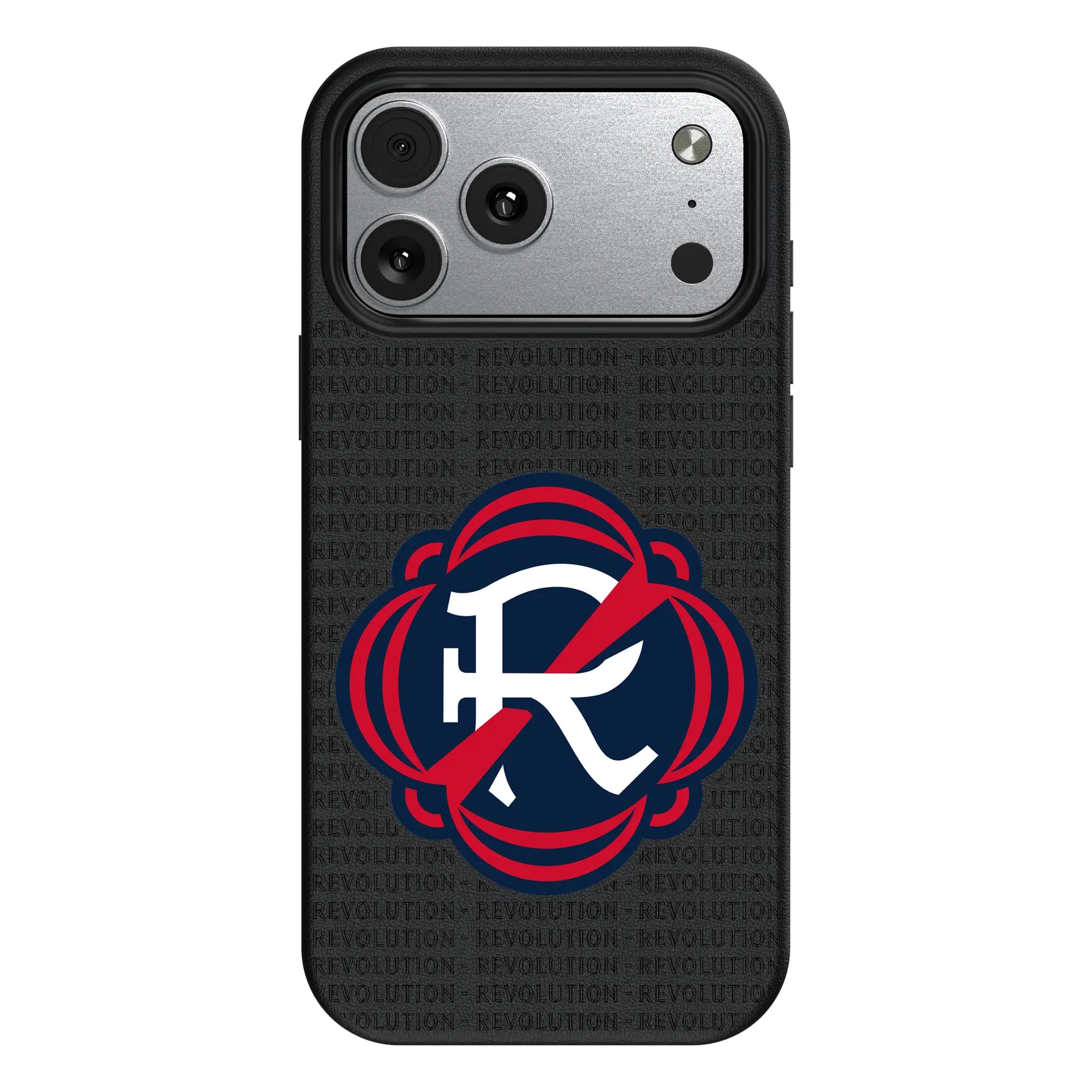 New England Revolution Text Backdrop iPhone MagSafe Compatible Phone Case for Apple iPhone#Device_iPhone 17 Pro Max