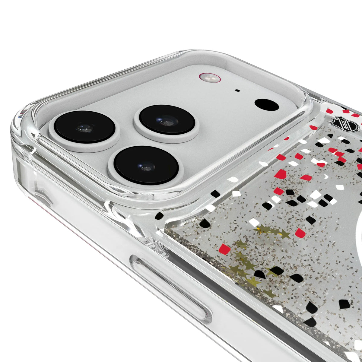 New Jersey Devils Confetti iPhone Glitter Phone Case for Apple iPhone - Detail#Device_iPhone 18 Pro Max