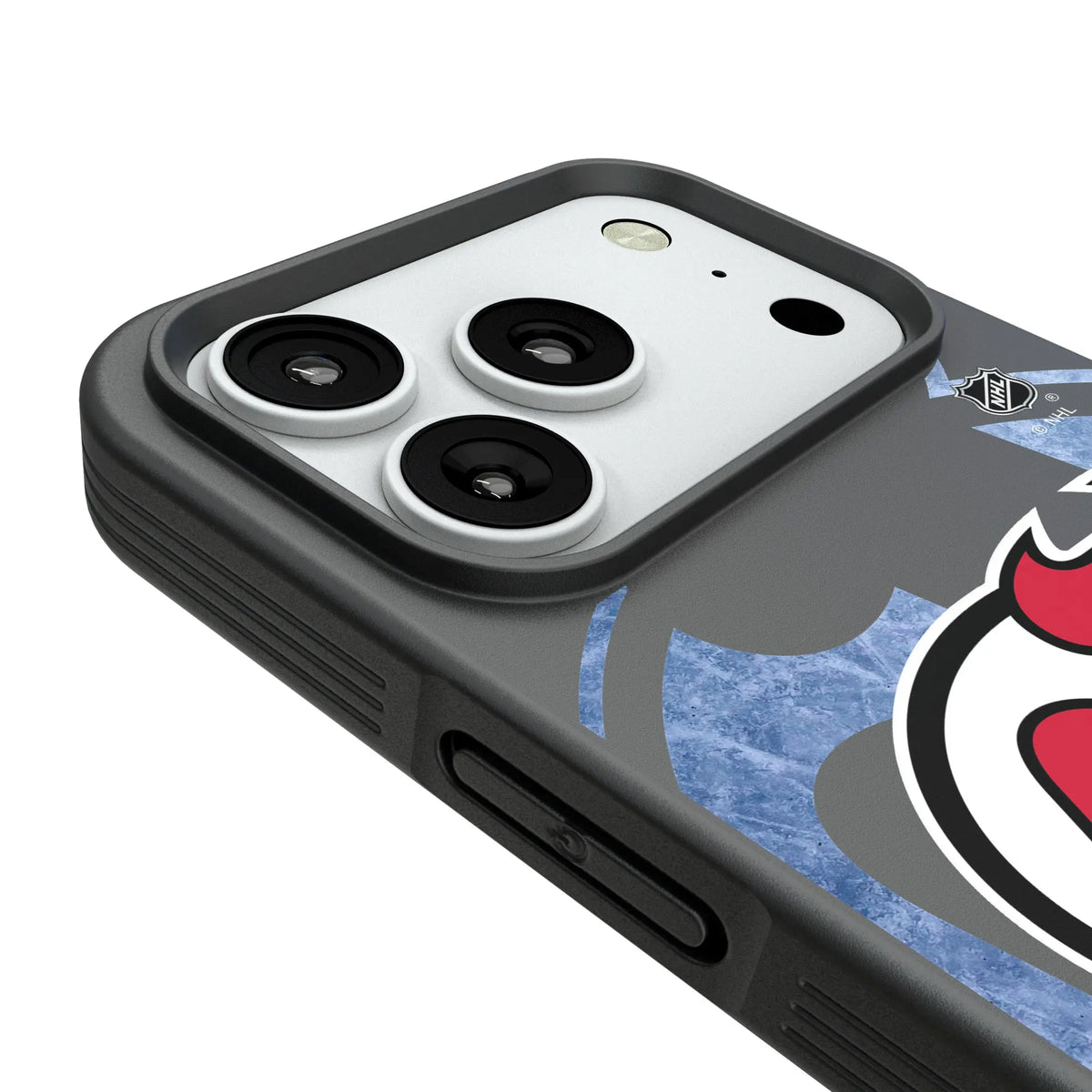 New Jersey Devils Ice Tilt iPhone Bump Phone Case for Apple iPhone - Detail#Device_iPhone 18 Pro