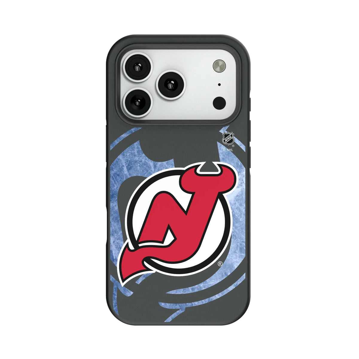 New Jersey Devils Ice Tilt Bump Phone Case for Apple iPhone