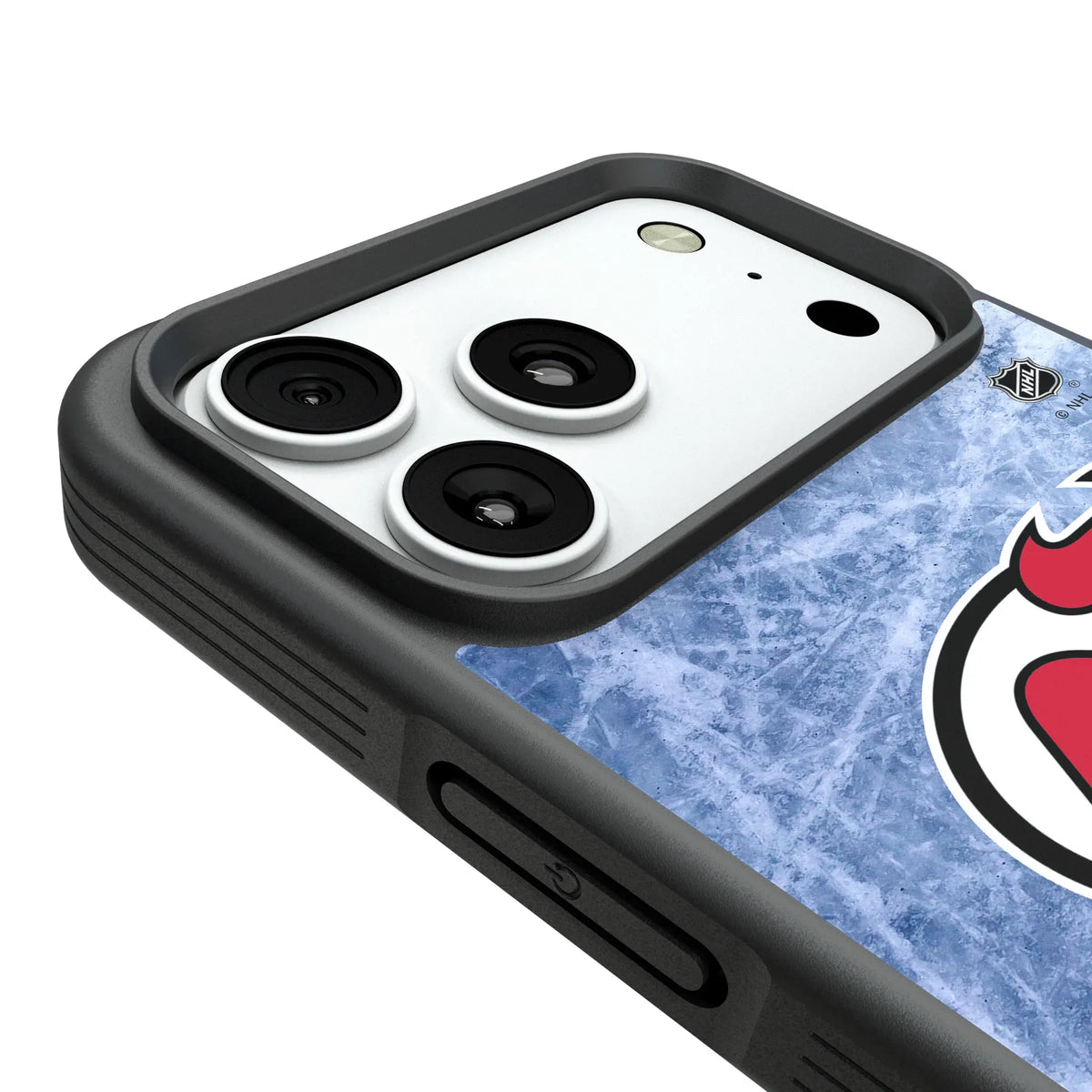 New Jersey Devils Ice Wordmark iPhone Bump Phone Case for Apple iPhone - Detail#Device_iPhone 18 Pro Max