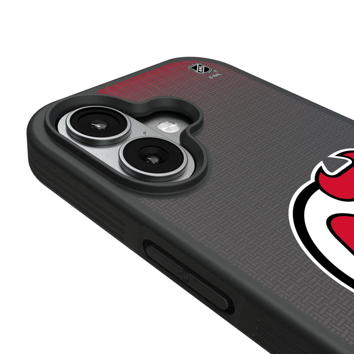 New Jersey Devils Linen iPhone Bump Phone Case for Apple iPhone - Detail#Device_iPhone 17