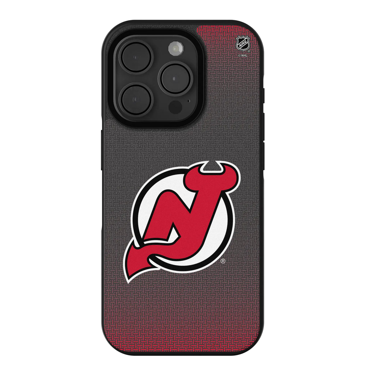 New Jersey Devils Linen iPhone Bump Phone Case for Apple iPhone