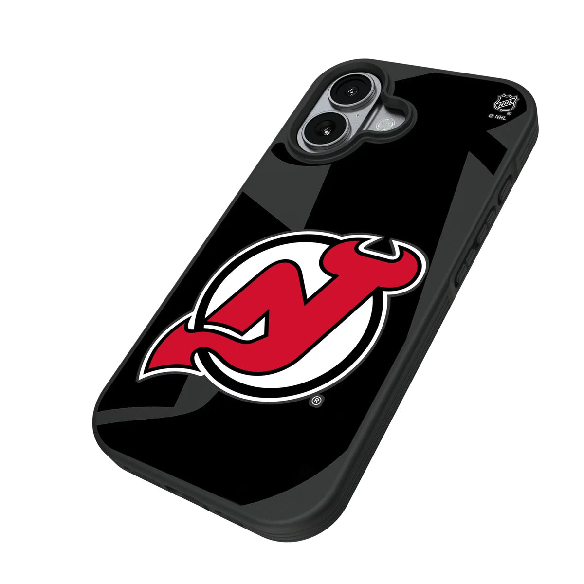 New Jersey Devils Monocolor Tilt iPhone Bump Phone Case for Apple iPhone - Isometric View#Device_iPhone 17