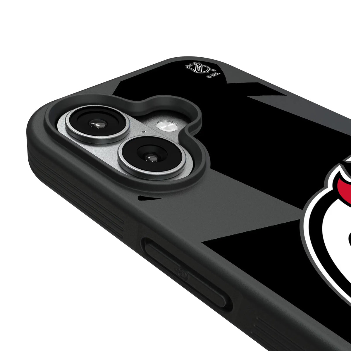 New Jersey Devils Monocolor Tilt iPhone Bump Phone Case for Apple iPhone - Detail#Device_iPhone 17