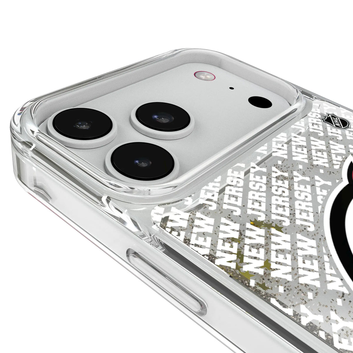 New Jersey Devils Personalized EndZone Plus iPhone Glitter Phone Case for Apple iPhone - Detail#Device_iPhone 18 Pro Max
