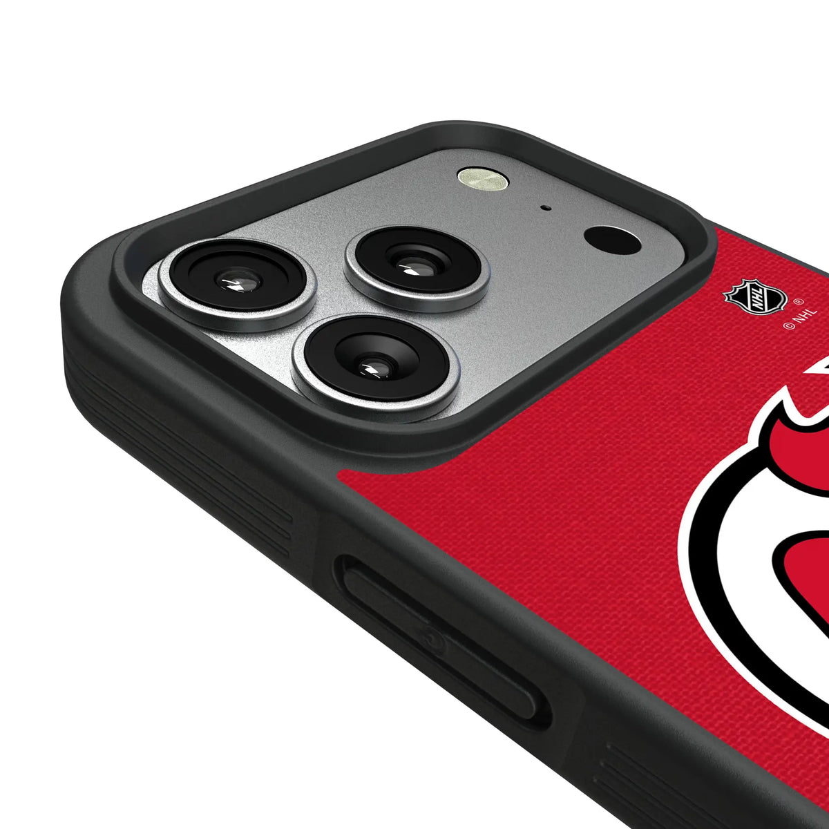 New Jersey Devils Personalized Stripe iPhone Bump Phone Case for Apple iPhone - Detail#Device_iPhone 17 Pro