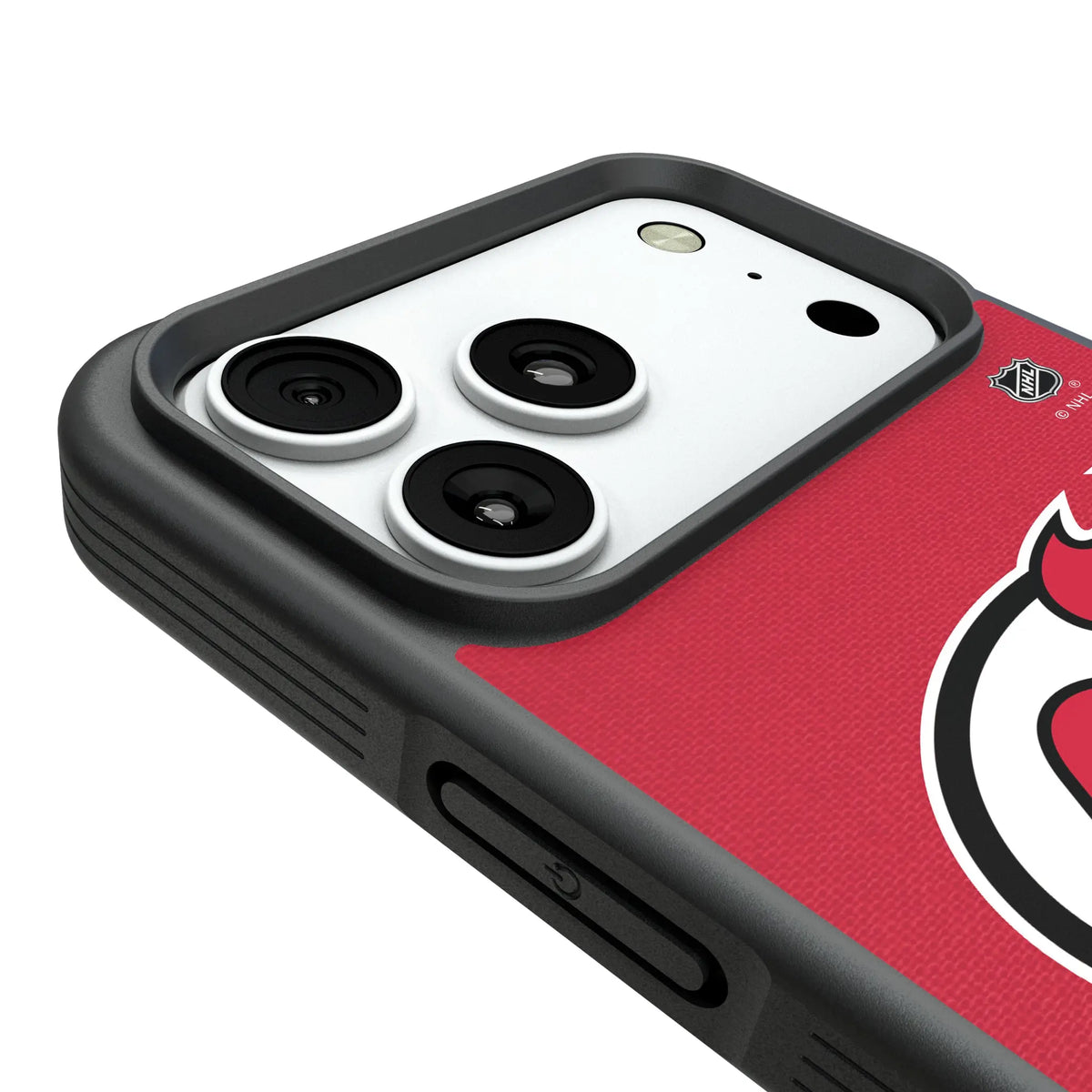 New Jersey Devils Personalized Stripe iPhone Bump Phone Case for Apple iPhone - Detail#Device_iPhone 18 Pro Max