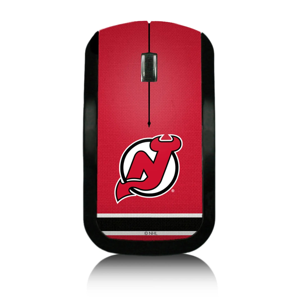 New Jersey Devils Stripe Wireless Mouse