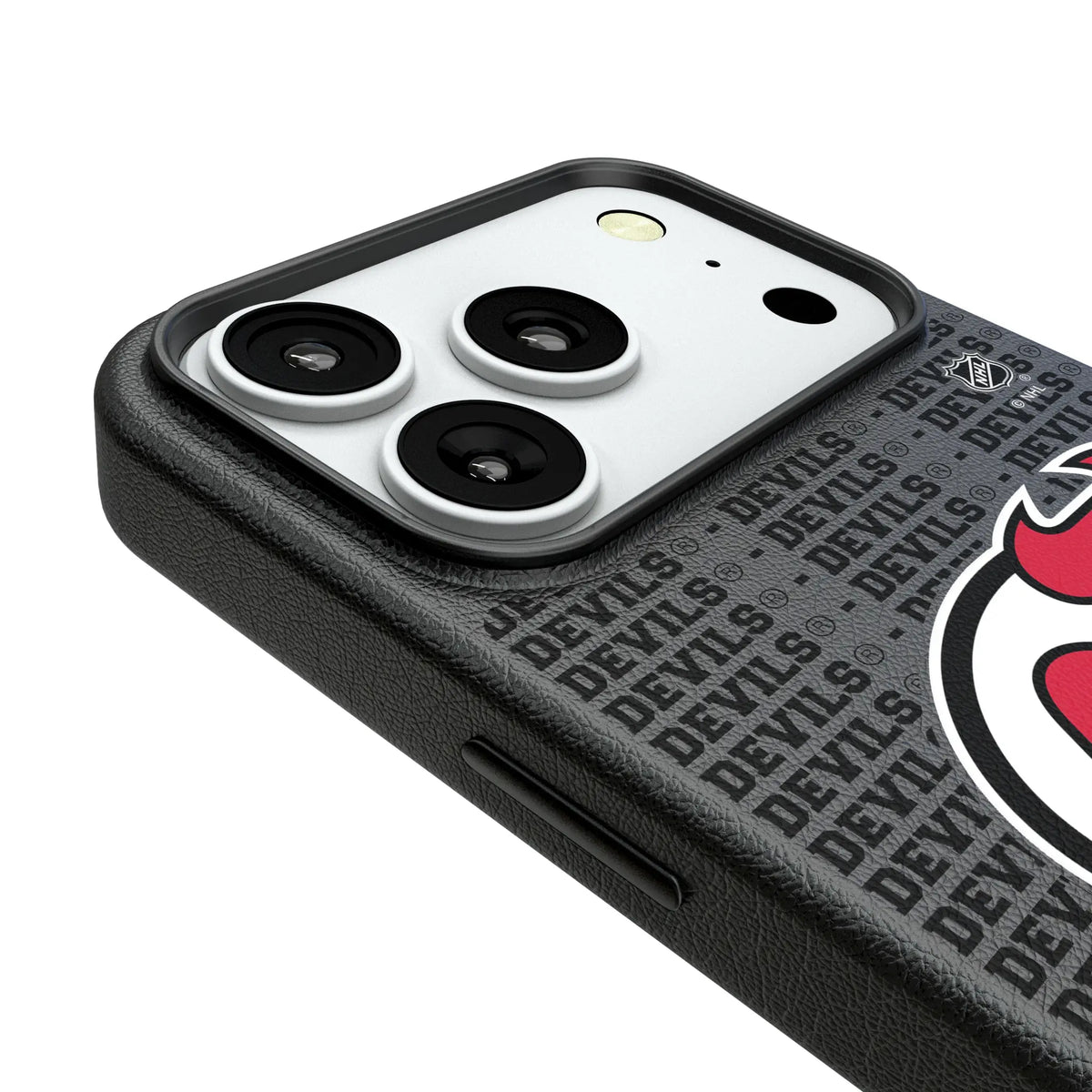 New Jersey Devils Text Backdrop iPhone MagSafe Compatible Phone Case for Apple iPhone - Detail#Device_iPhone 18 Pro