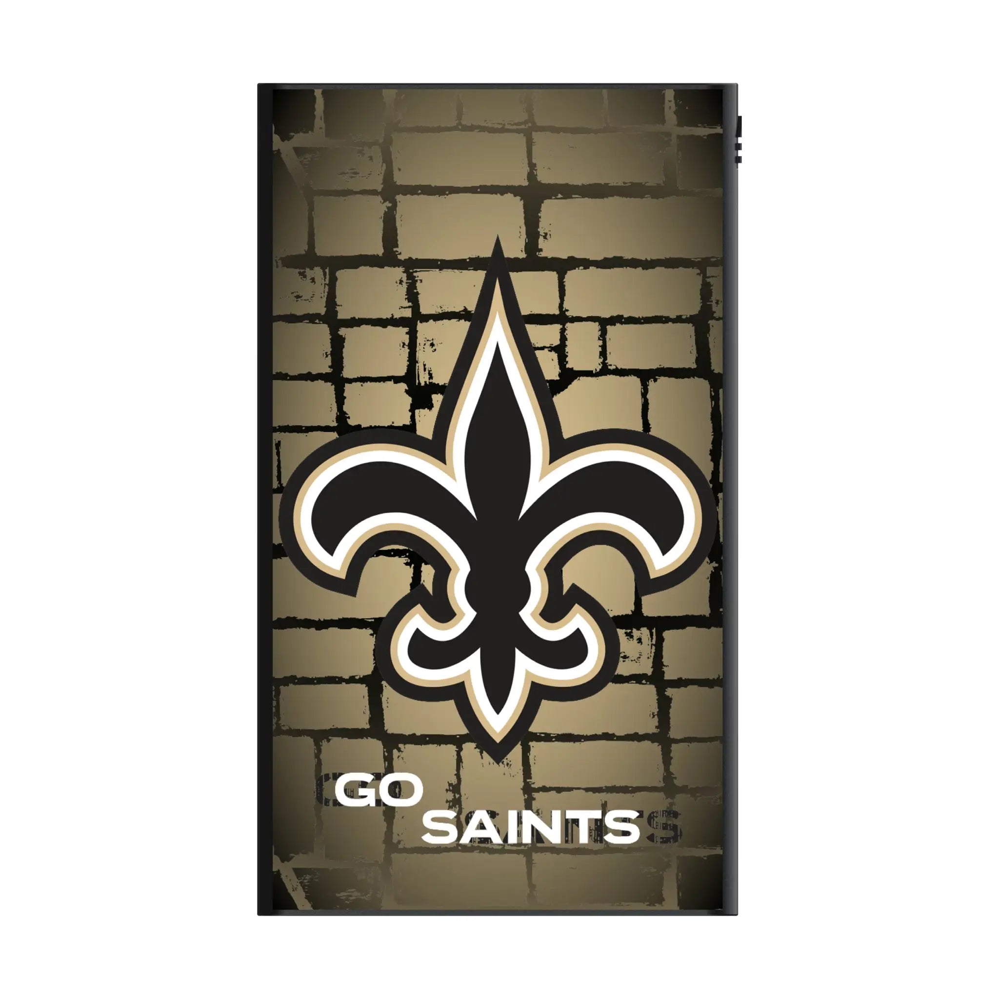 New Orleans Saints Brick 5000mAh Flat Power Bank