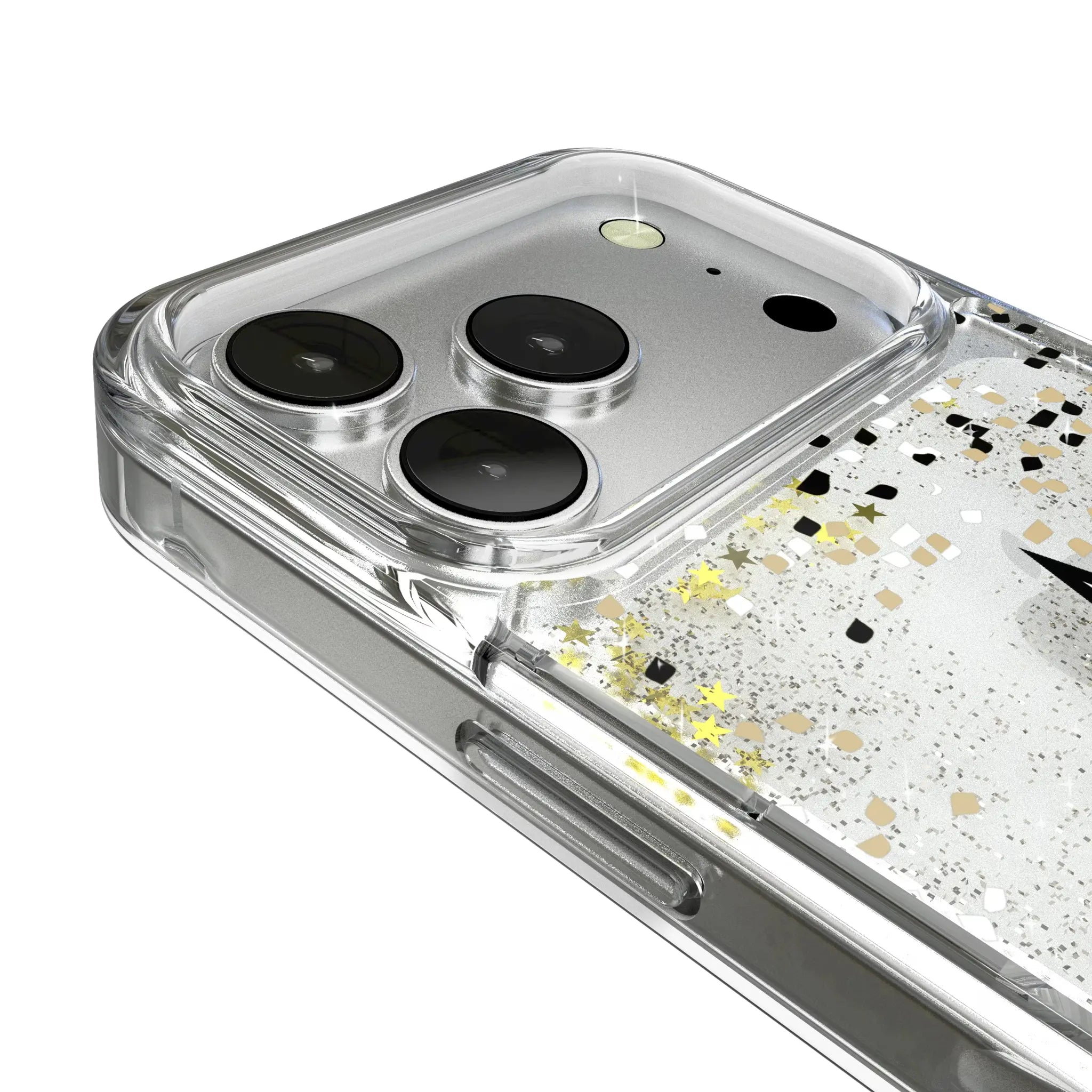 New Orleans Saints Confetti iPhone Glitter Phone Case for Apple iPhone - Detail
