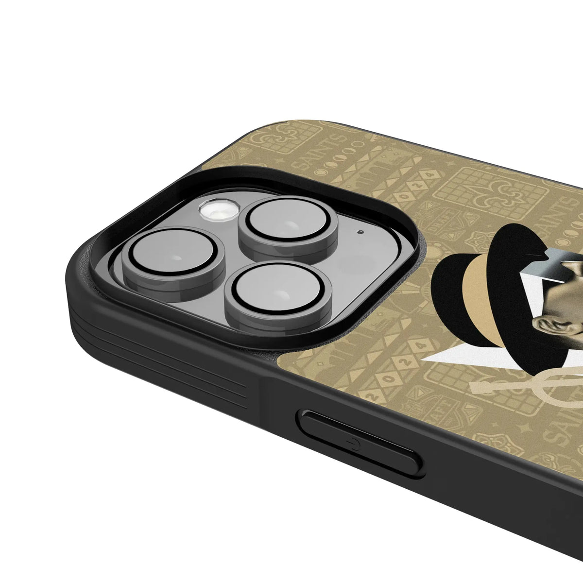 New Orleans Saints Deco iPhone Bump Phone Case for Apple iPhone - Detail