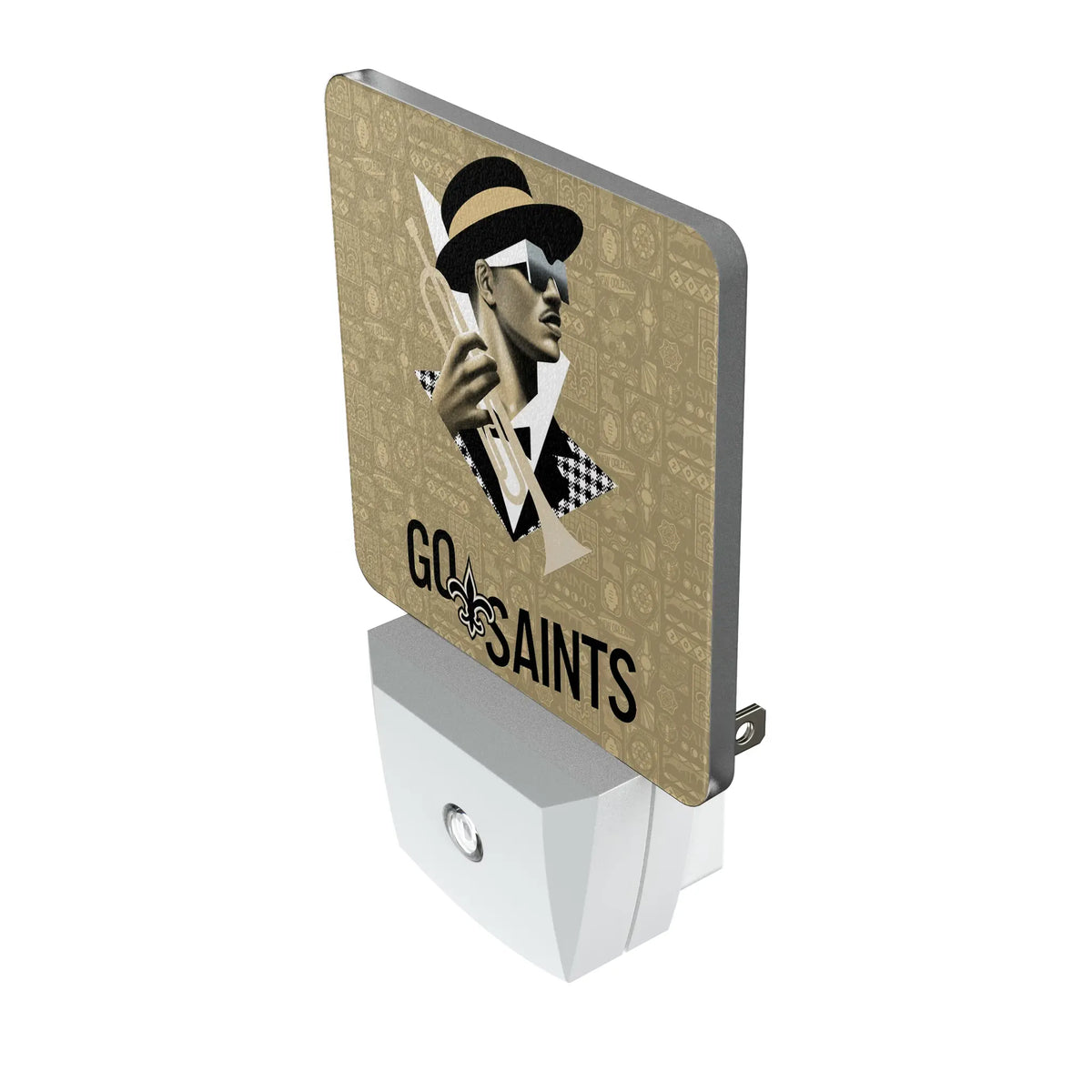 New Orleans Saints Deco Night Light 2-Pack - Isometric View