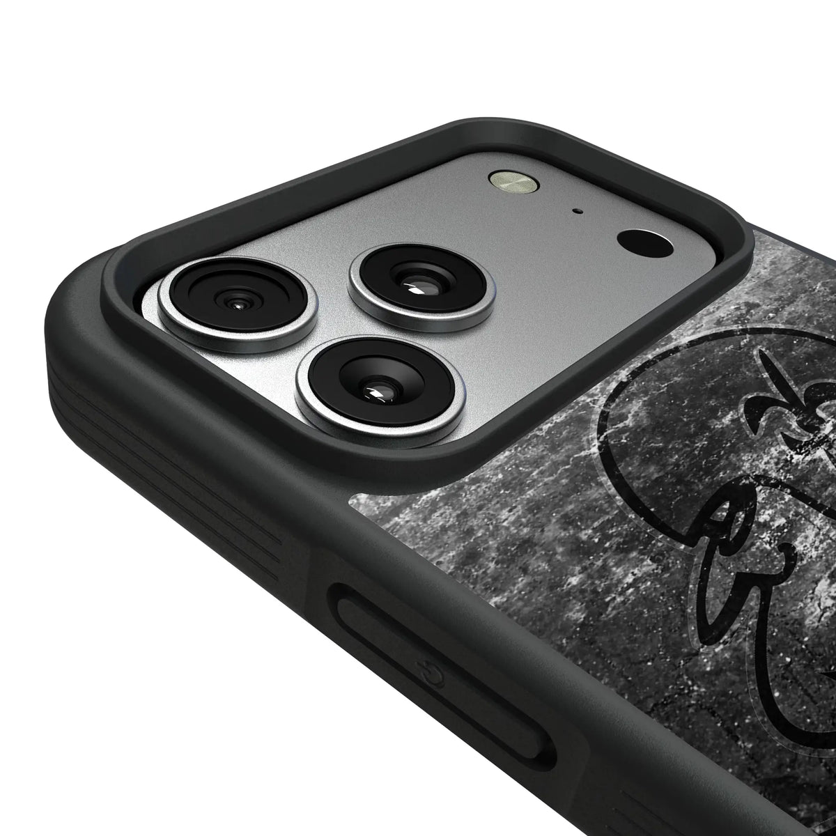 New Orleans Saints Historic Collection Legendary iPhone Bump Phone Case for Apple iPhone - Detail#Device_iPhone 17 Pro Max