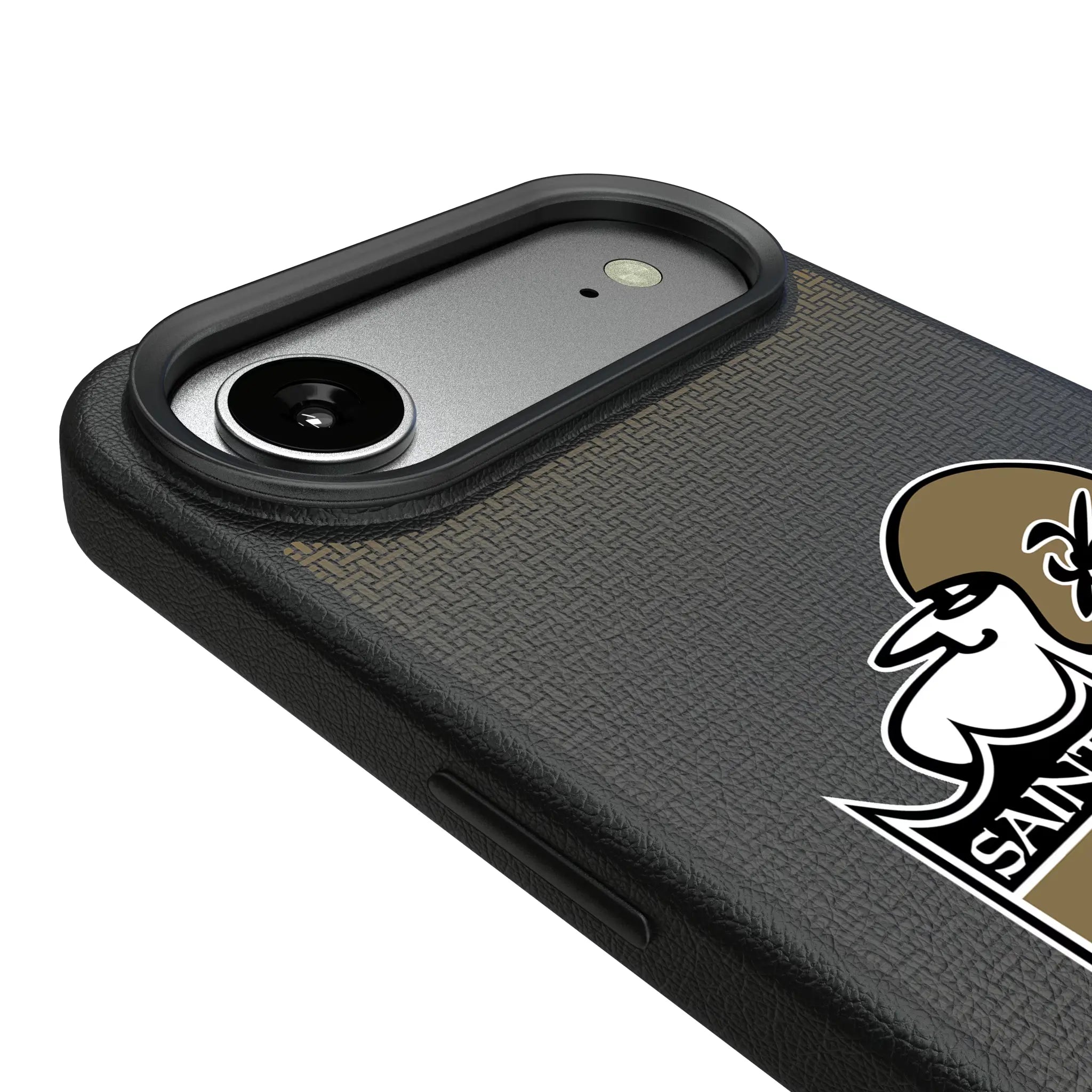 New Orleans Saints Historic Collection Linen iPhone MagSafe Compatible Phone Case for Apple iPhone - Detail#Device_iPhone Air