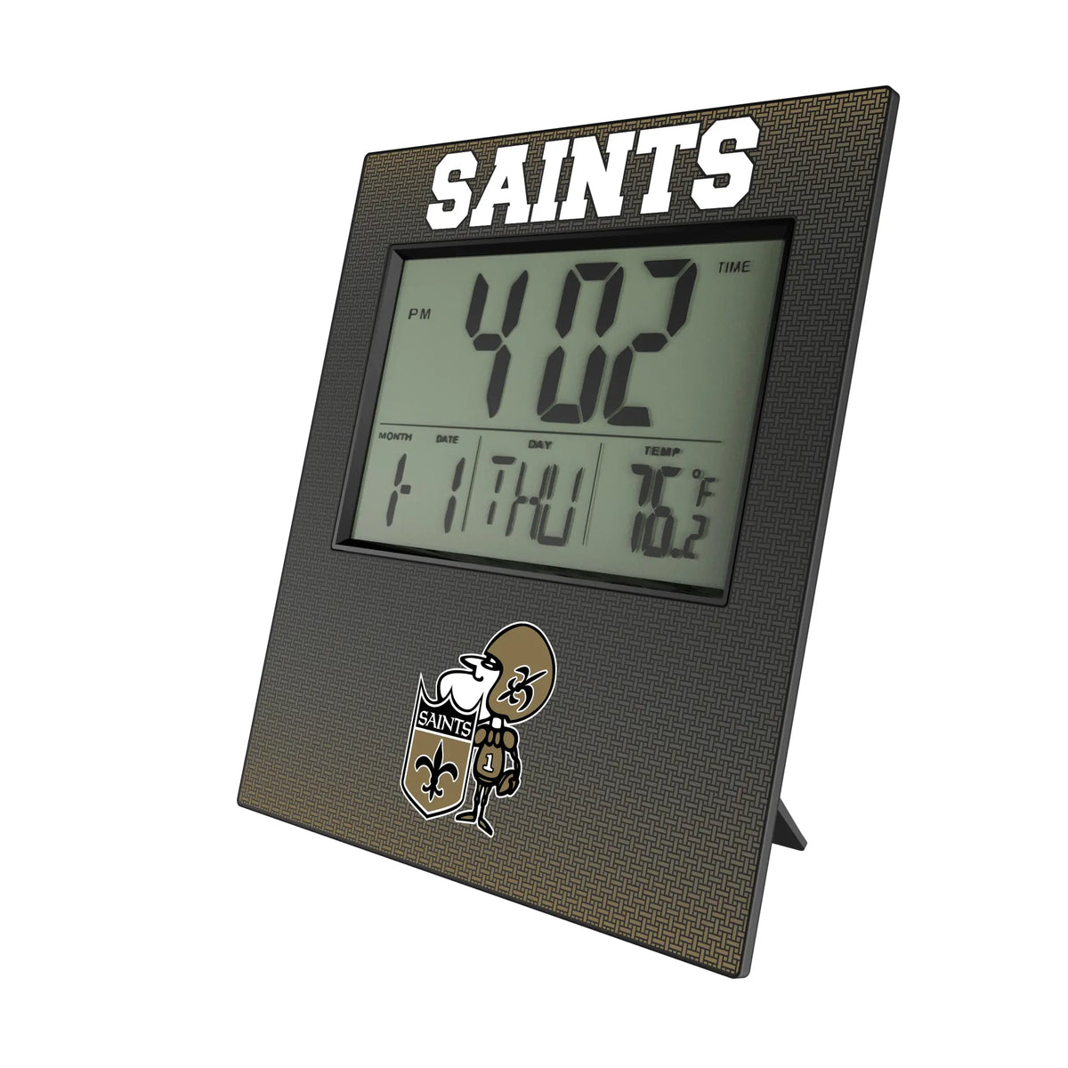 New Orleans Saints Historic Collection Linen Wall Clock