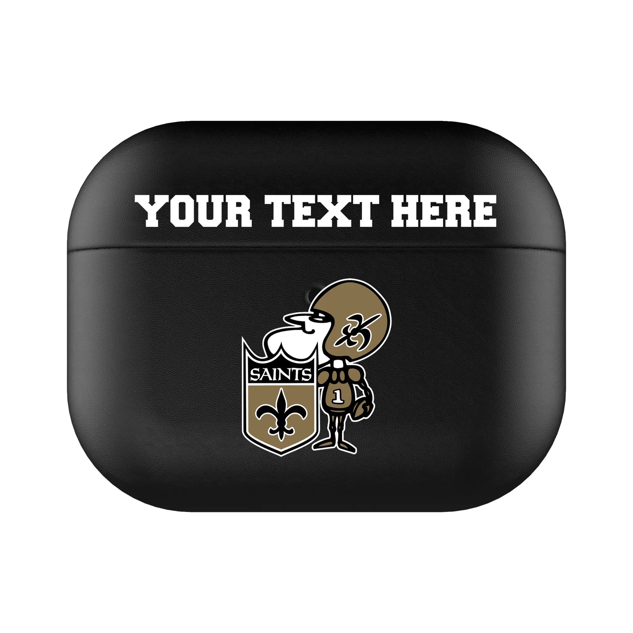 New Orleans Saints Historic Collection Personalized Insignia AirPods AirPod Case Cover#Device_AirPods Pro 3