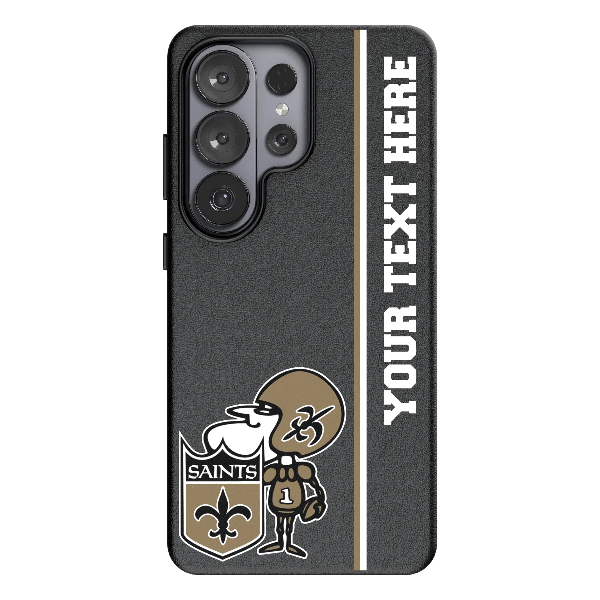 New Orleans Saints Historic Collection Personalized Sidebard Galaxy MagSafe Compatible Phone Case for Samsung Galaxy#Device_Galaxy S26 Ultra