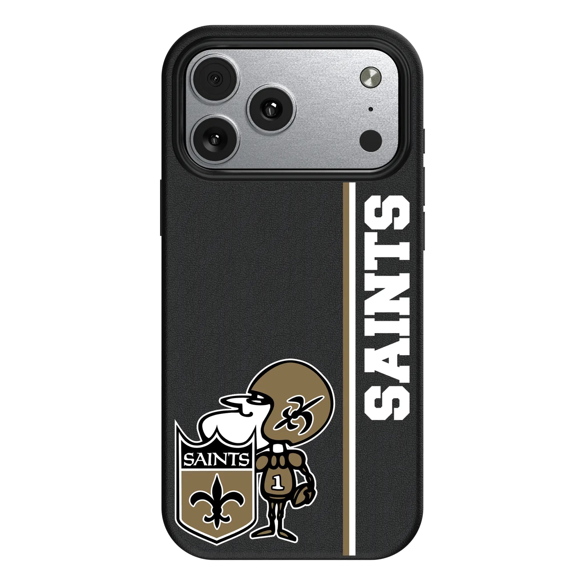 New Orleans Saints Historic Collection Sidebar iPhone MagSafe Compatible Phone Case for Apple iPhone#Device_iPhone 17 Pro Max