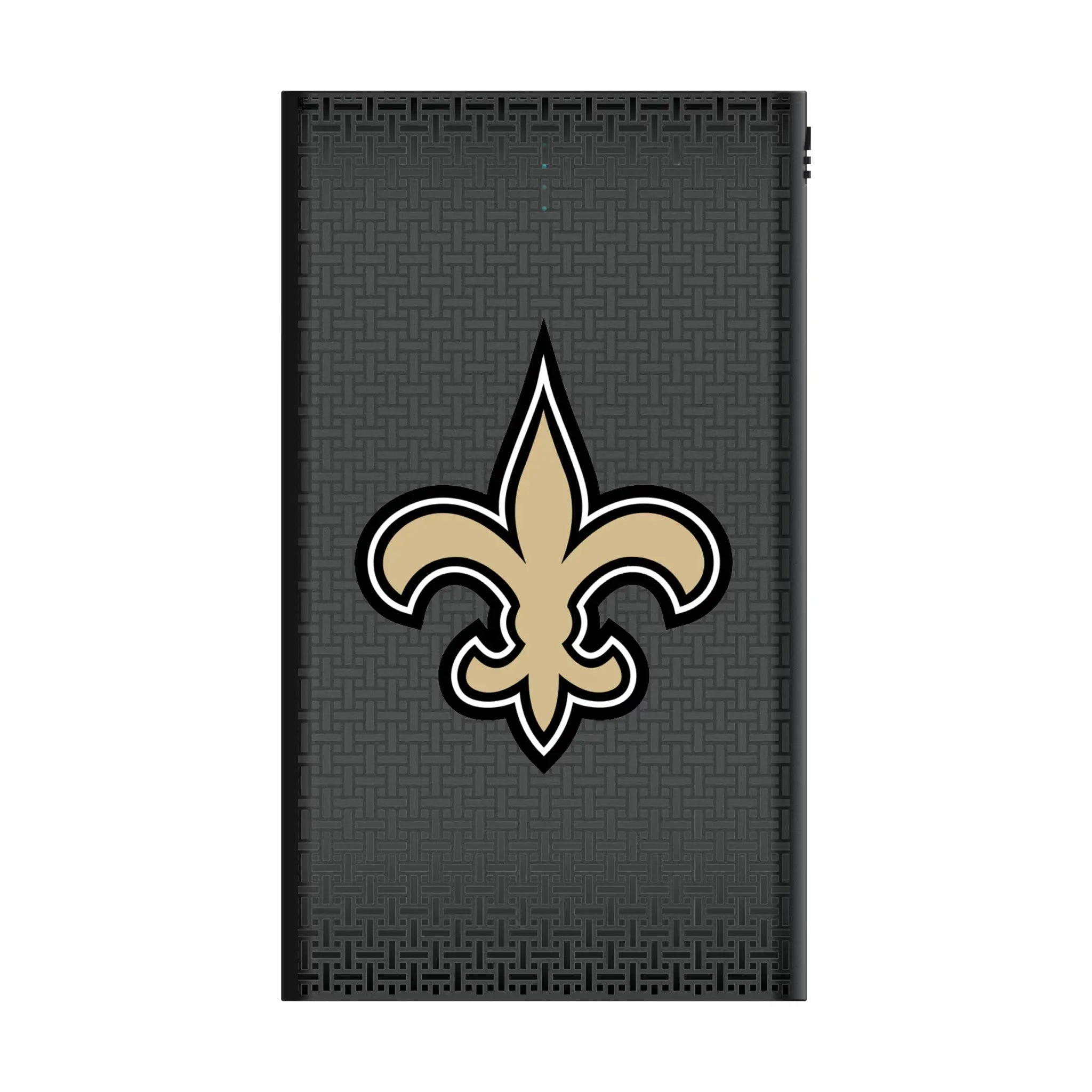 New Orleans Saints Linen 5000mAh Flat Power Bank