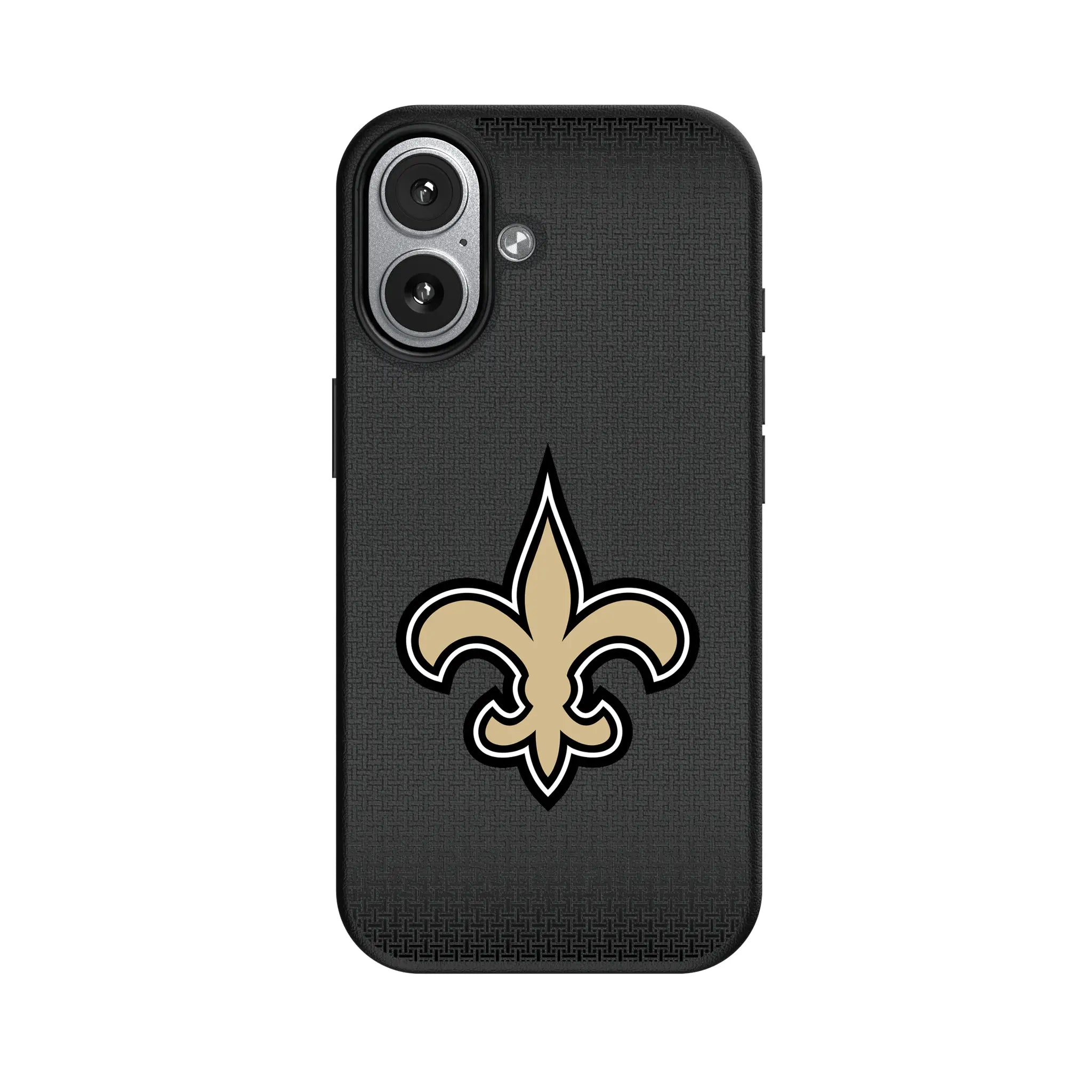 New Orleans Saints Linen iPhone MagSafe Compatible Phone Case for Apple iPhone#Device_iPhone 17