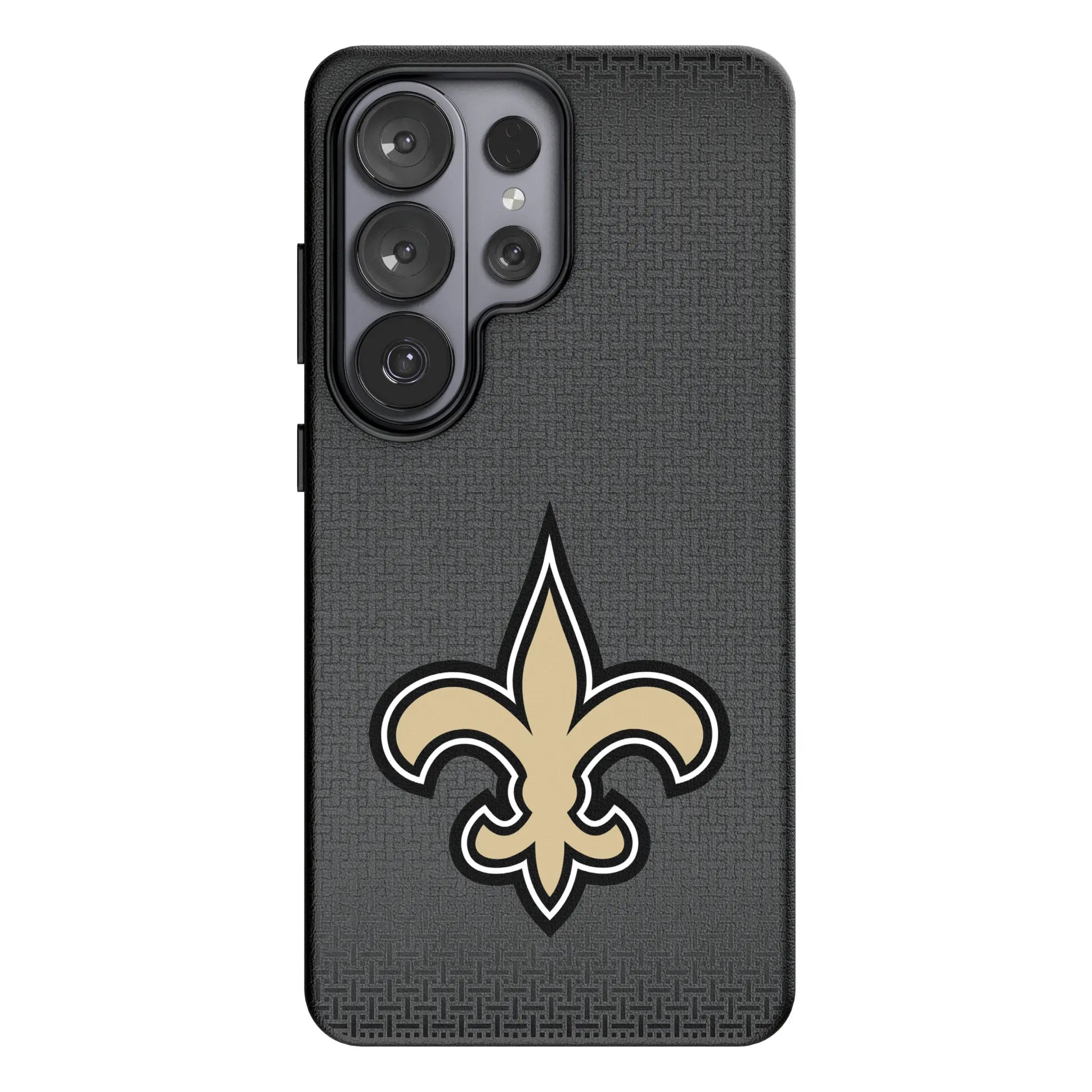 New Orleans Saints Linen Galaxy MagSafe Compatible Phone Case for Samsung Galaxy#Device_Galaxy S26 Ultra