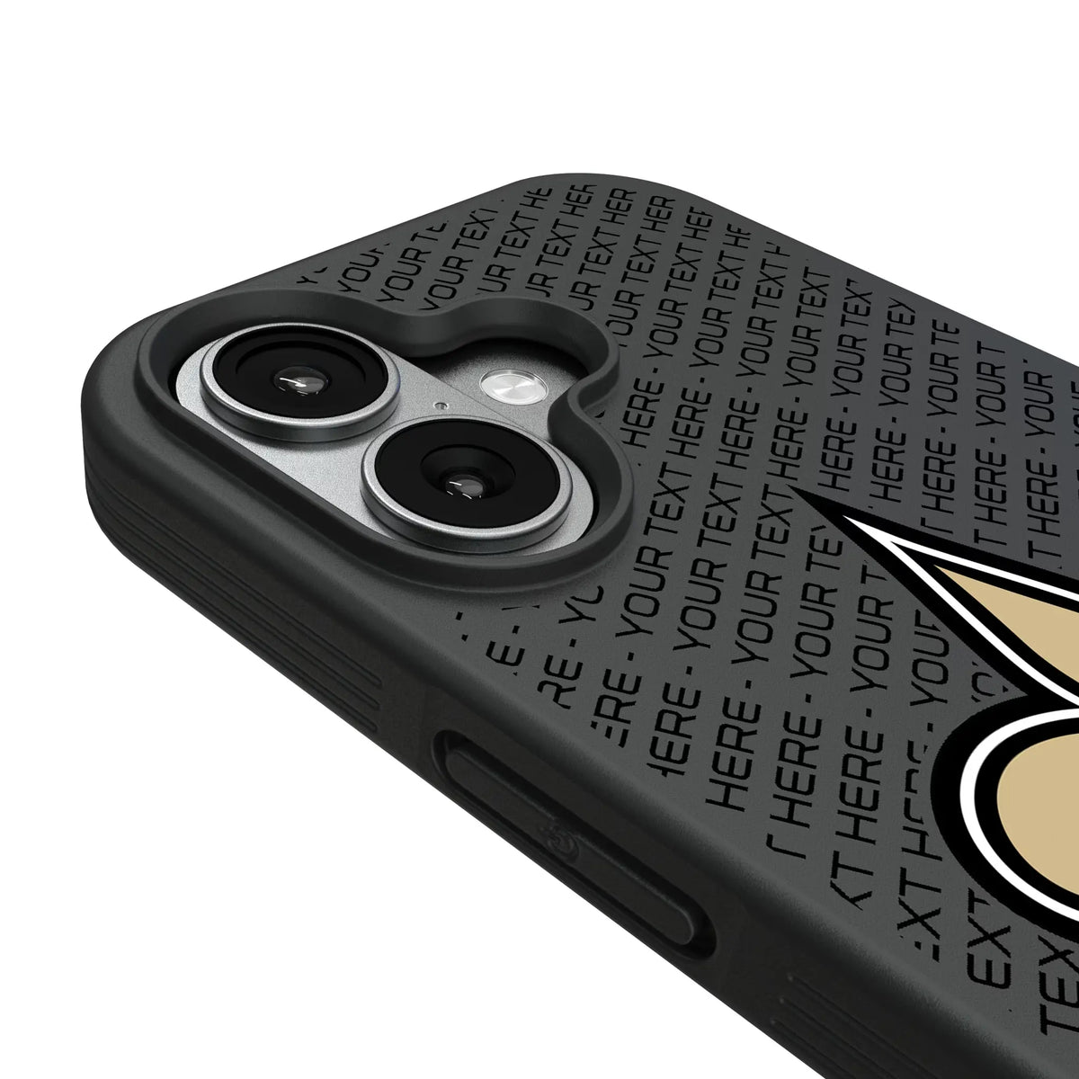 New Orleans Saints Personalized EndZone Plus iPhone Bump Phone Case for Apple iPhone - Detail#Device_iPhone 17