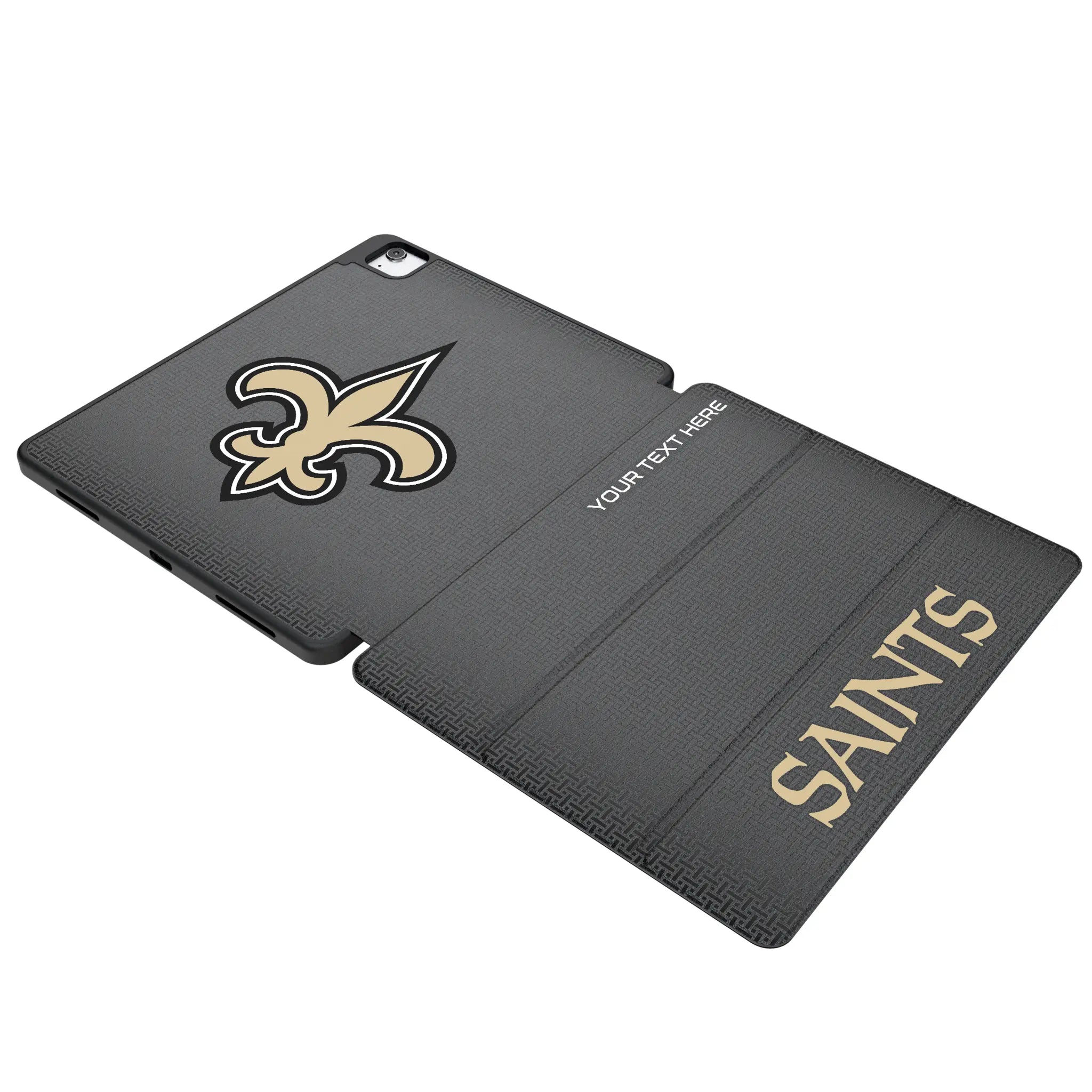 New Orleans Saints Personalized Linen iPad Tablet Case for Apple iPad