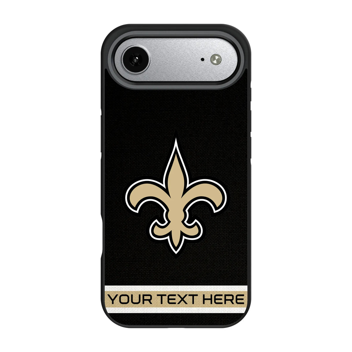 New Orleans Saints Personalized Stripe iPhone Bump Phone Case for Apple iPhone#Device_iPhone Air