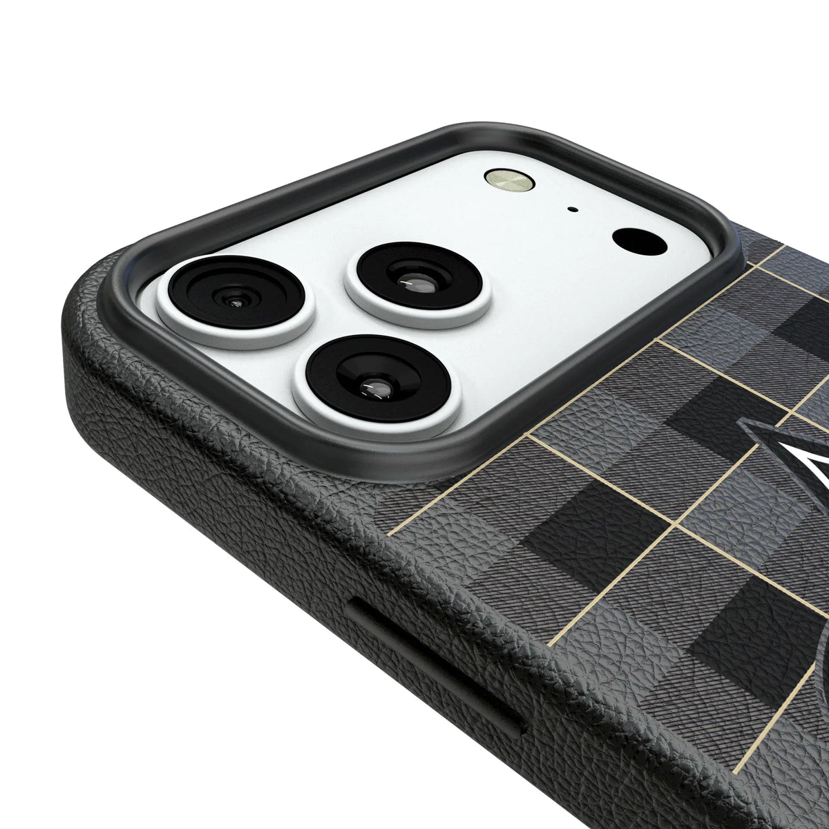 New Orleans Saints Plaid iPhone MagSafe Compatible Phone Case for Apple iPhone - Detail#Device_iPhone 18 Pro Max