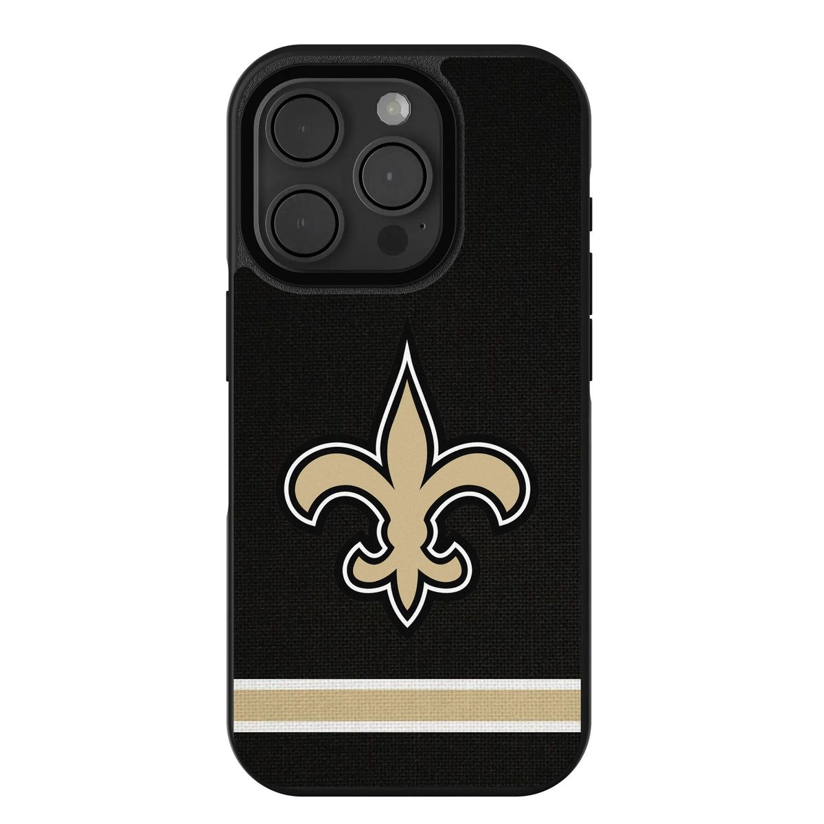 New Orleans Saints Stripe iPhone Bump Phone Case for Apple iPhone