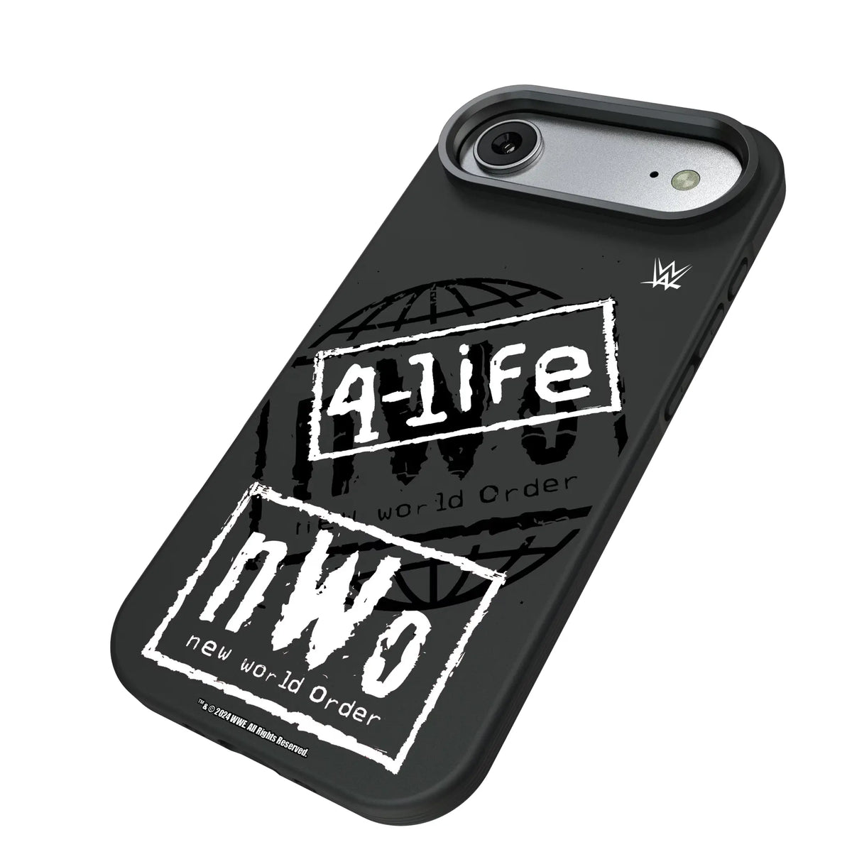 New World Order Impact iPhone Bump Phone Case for Apple iPhone - Isometric View#Device_iPhone Air