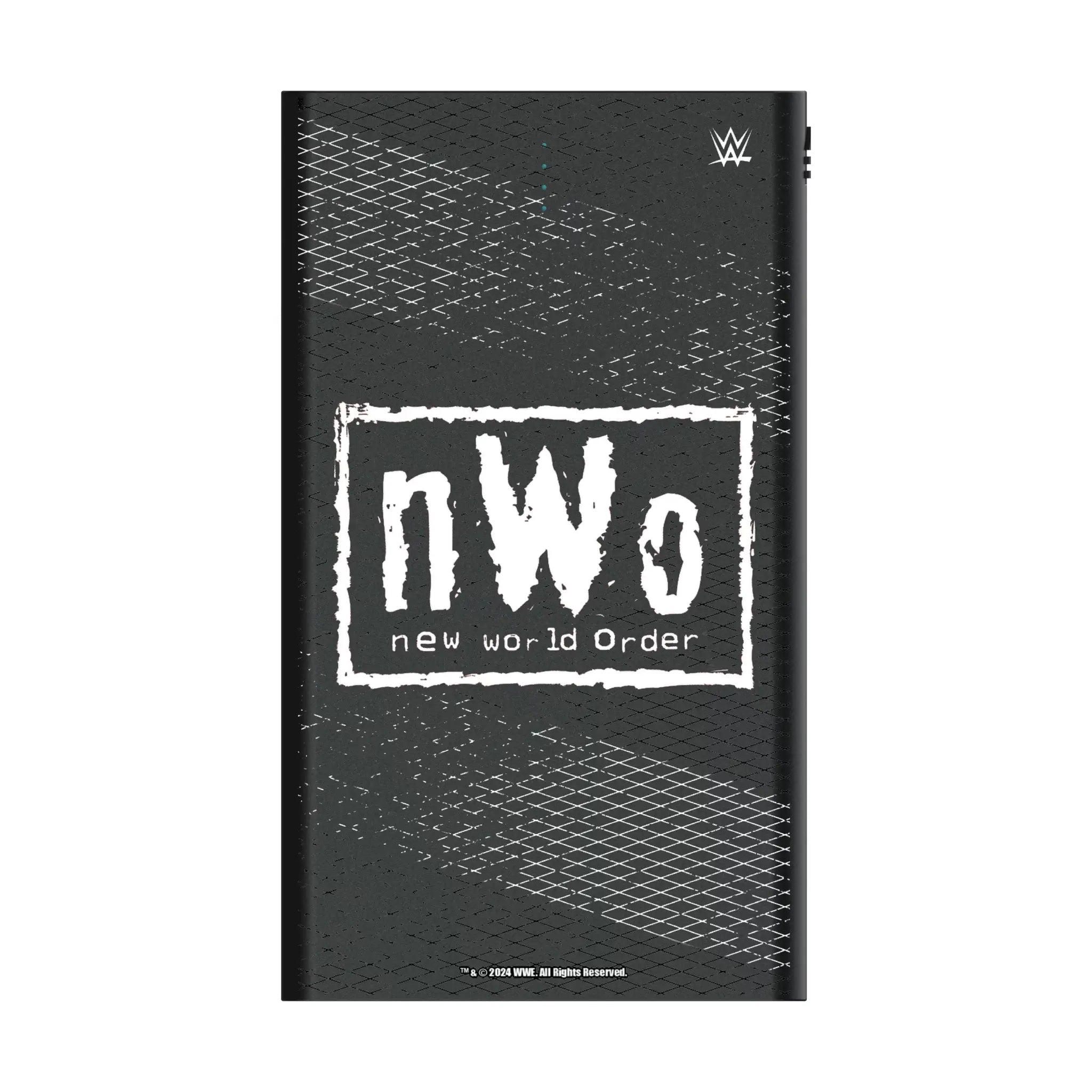 New World Order Steel 5000mAh Flat Power Bank
