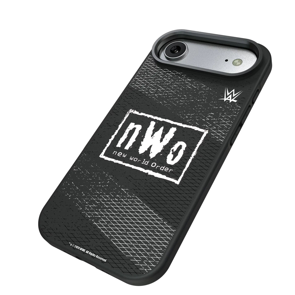 New World Order Steel iPhone Bump Phone Case for Apple iPhone - Isometric View#Device_iPhone Air