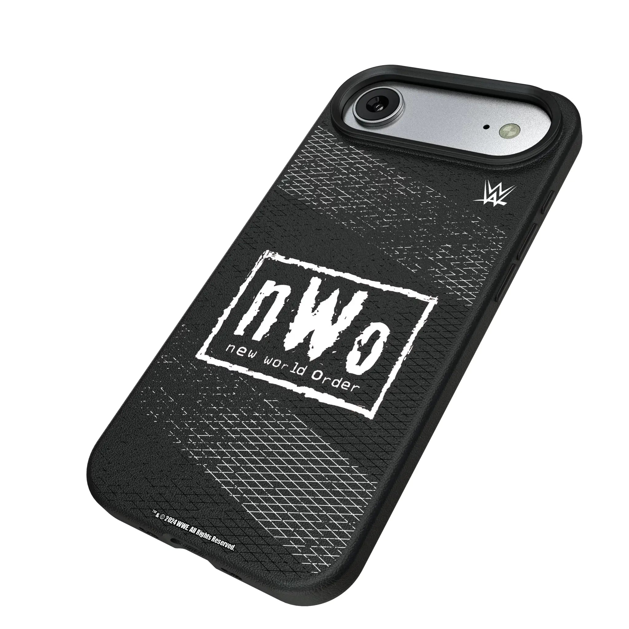 New World Order Steel iPhone MagSafe Compatible Phone Case for Apple iPhone - Isometric View#Device_iPhone Air