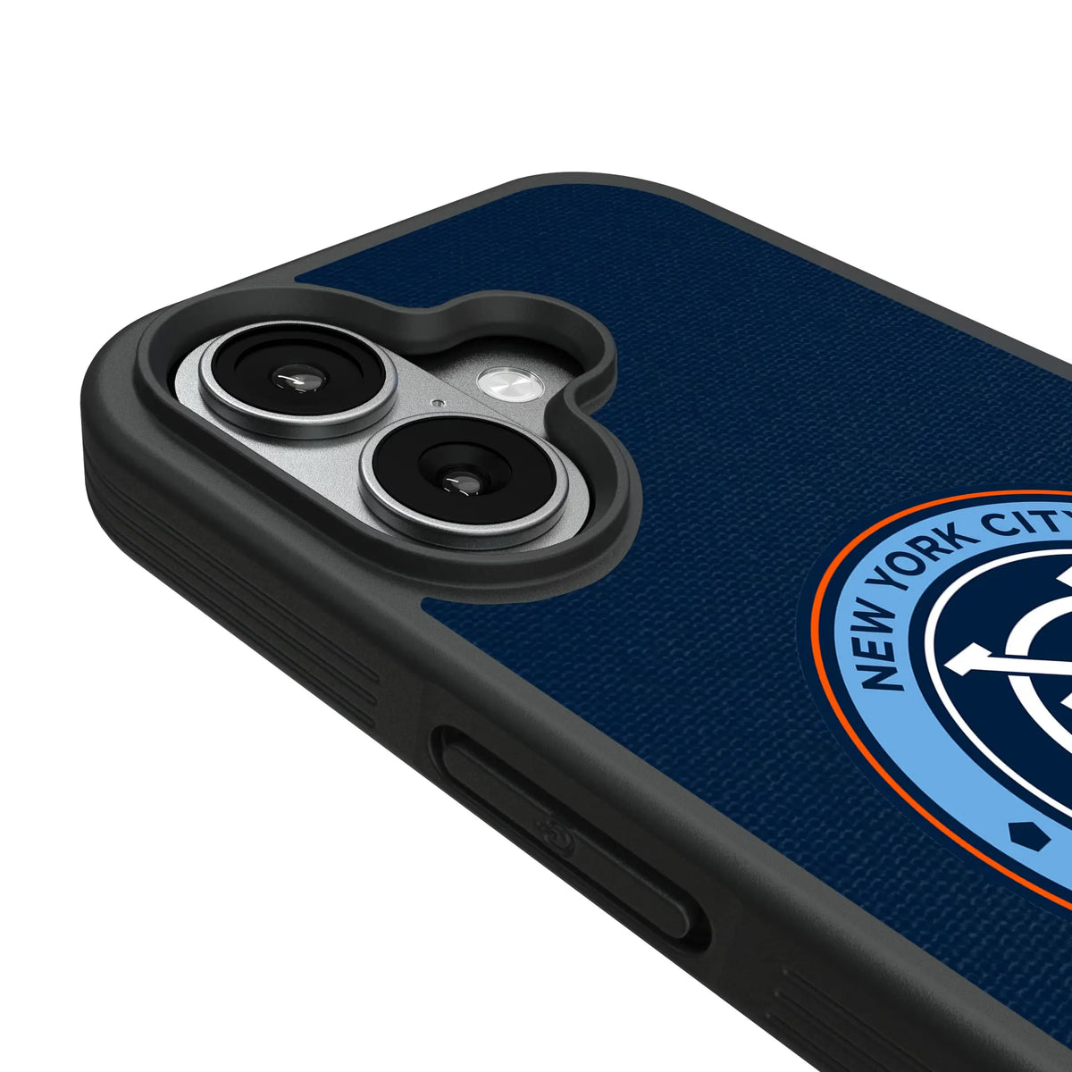 New York City FC Endzone Solid iPhone Bump Phone Case for Apple iPhone - Detail#Device_iPhone 17
