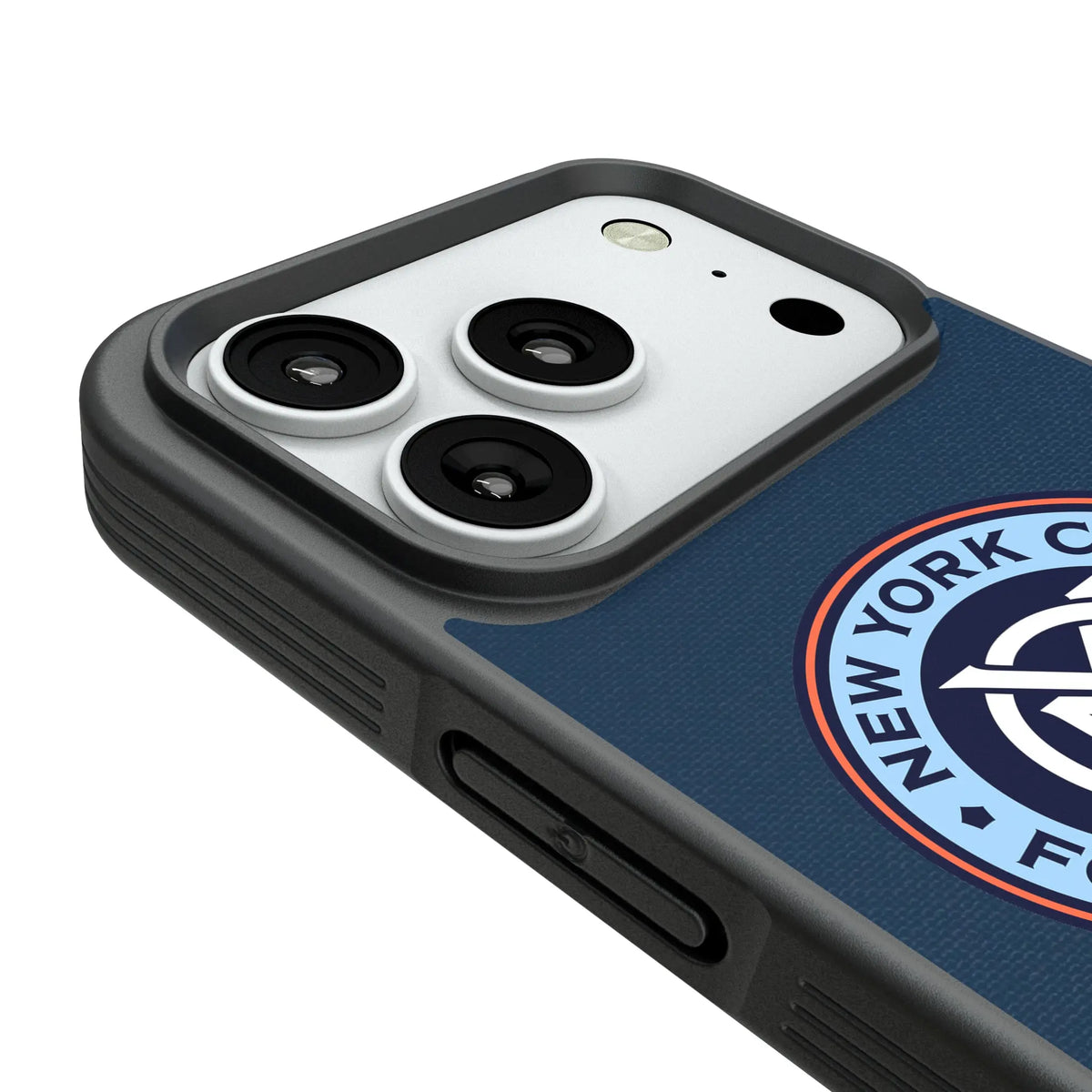 New York City FC Endzone Solid iPhone Bump Phone Case for Apple iPhone - Detail#Device_iPhone 18 Pro