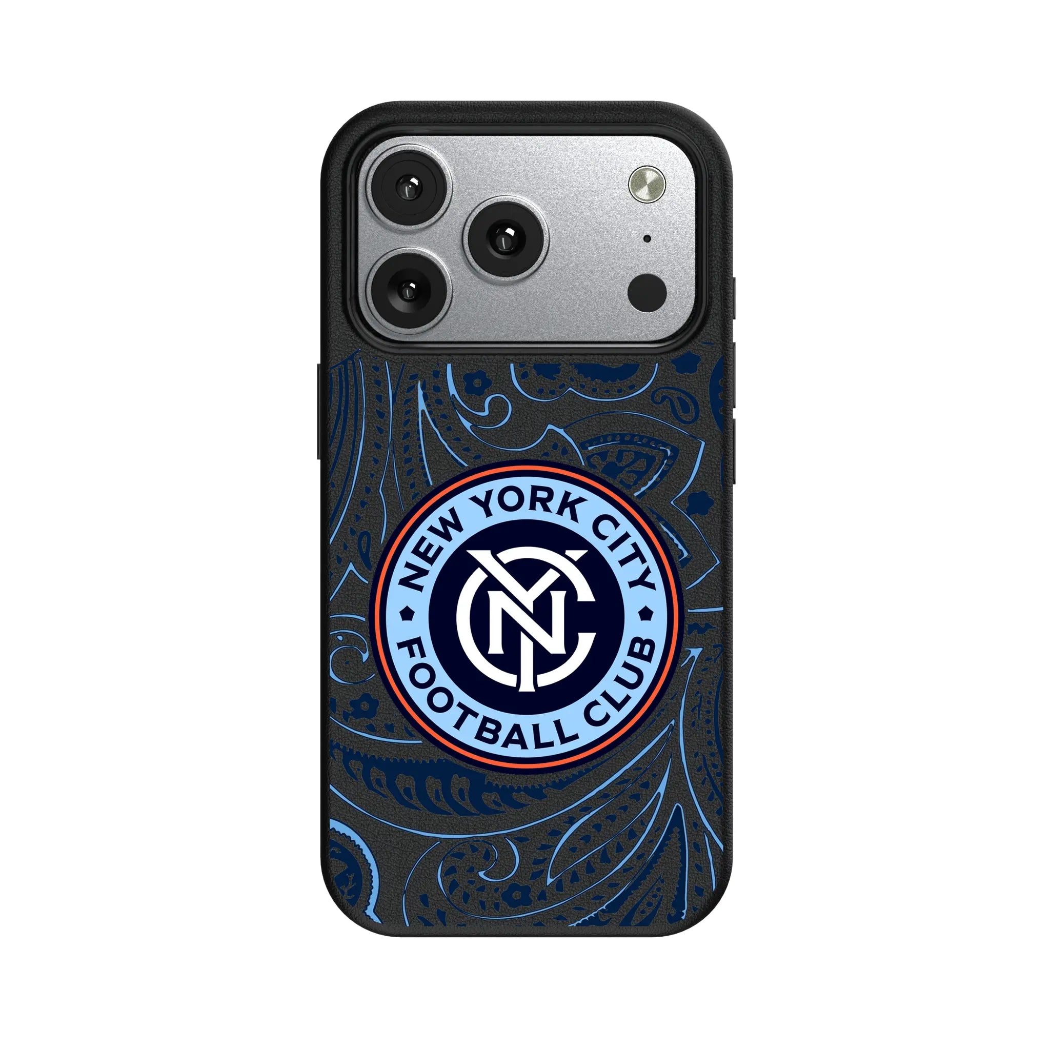 New York City FC Paisley iPhone MagSafe Compatible Phone Case for Apple iPhone#Device_iPhone 17 Pro