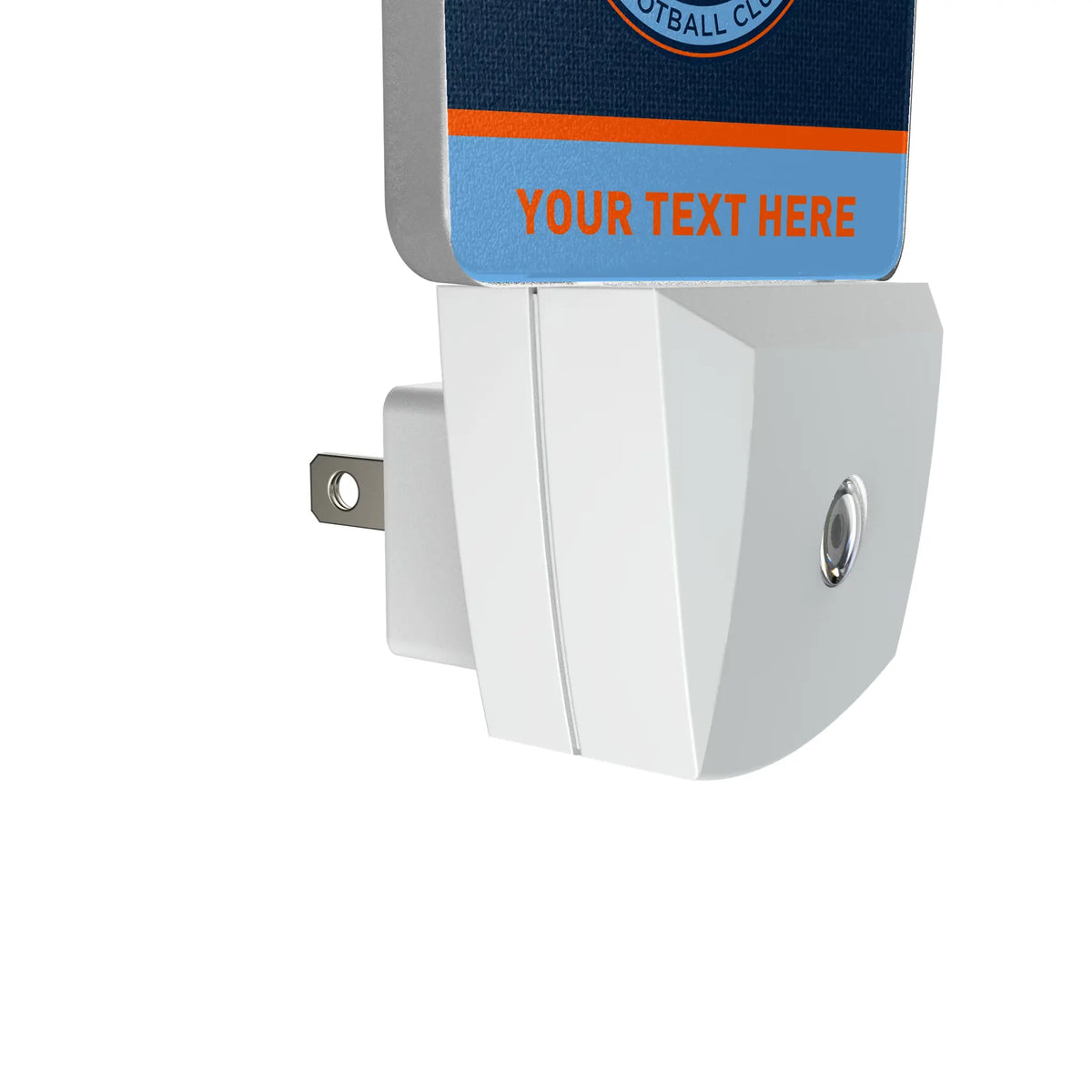 New York City FC Personalized Endzone Solid Night Light 2-Pack - Detail