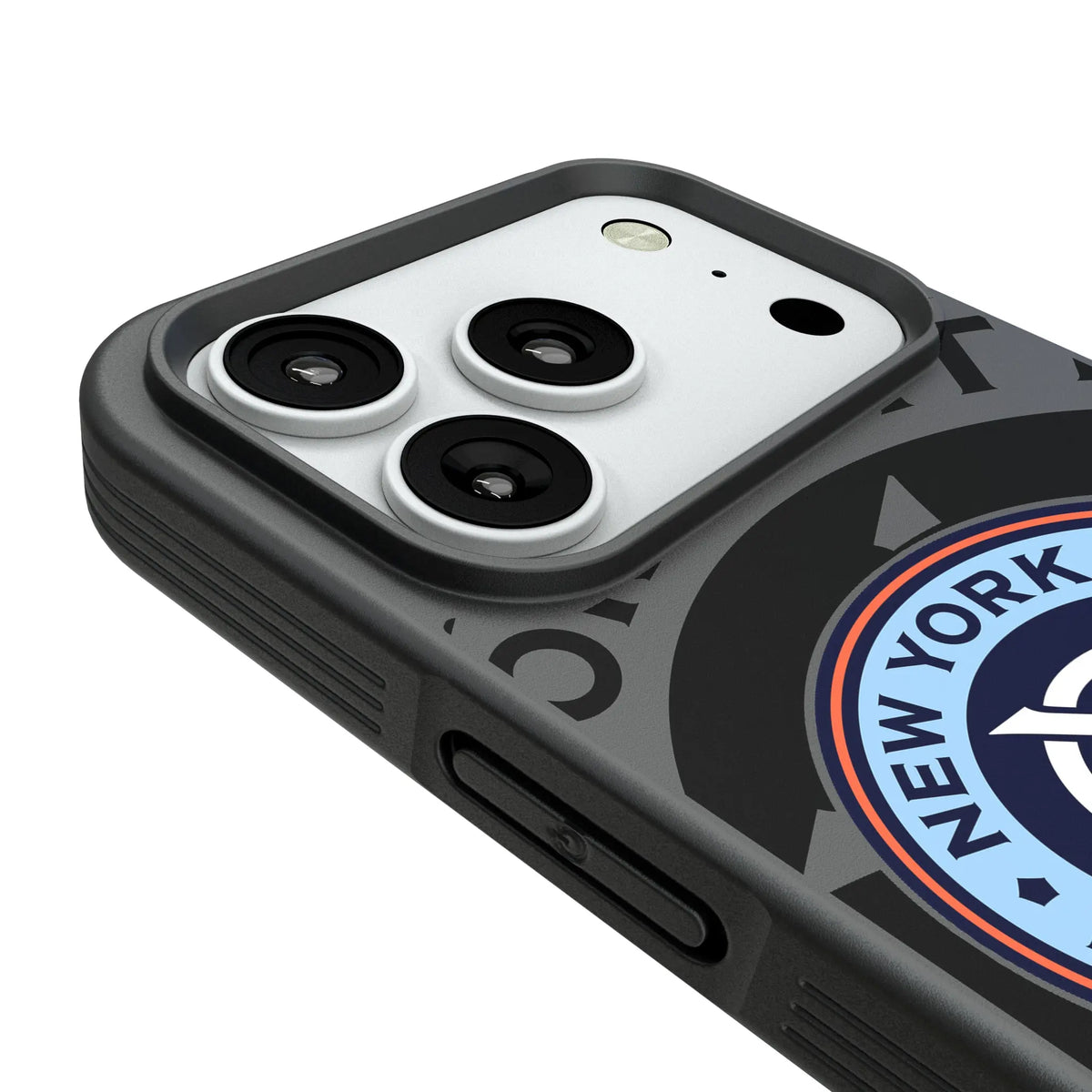 New York City FC Personalized Tilt iPhone Bump Phone Case for Apple iPhone - Detail#Device_iPhone 18 Pro