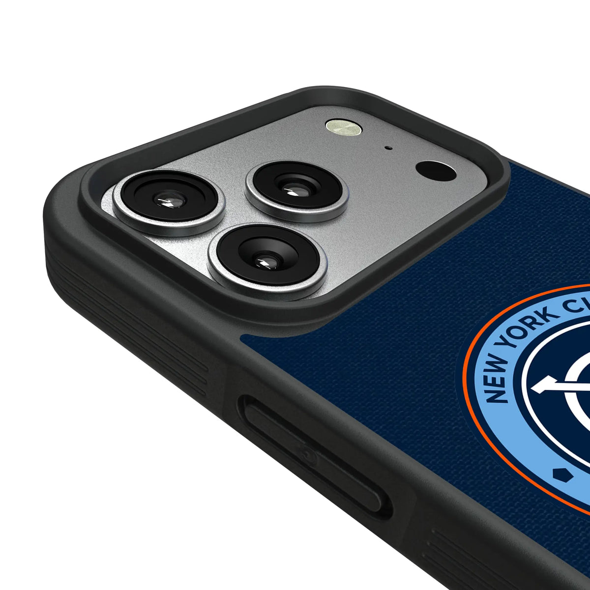 New York City FC Stripe iPhone Bump Phone Case for Apple iPhone - Detail#Device_iPhone 17 Pro